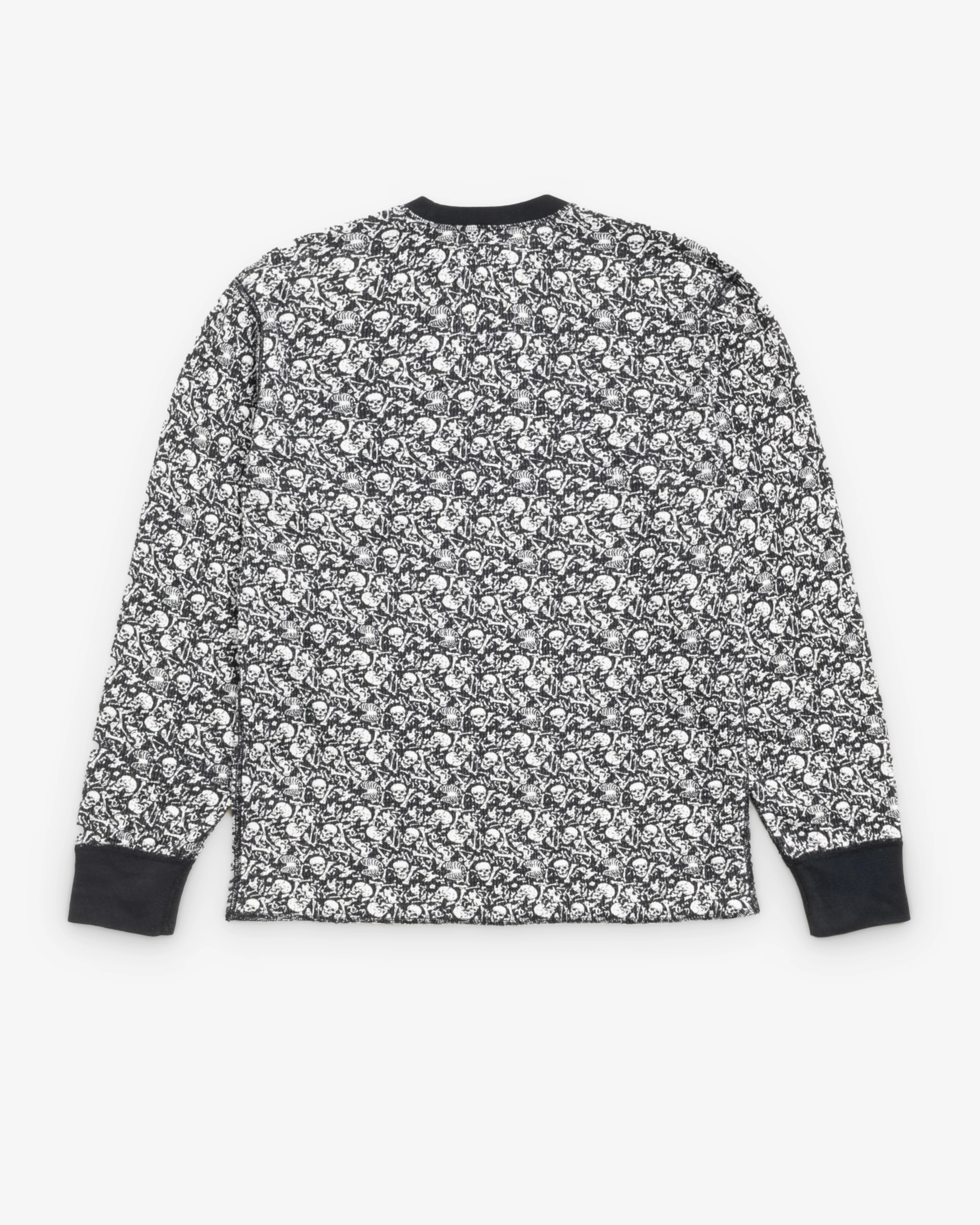 Stüssy - Men's Pigment Dyed Long Sleeve Thermal - (Bones)