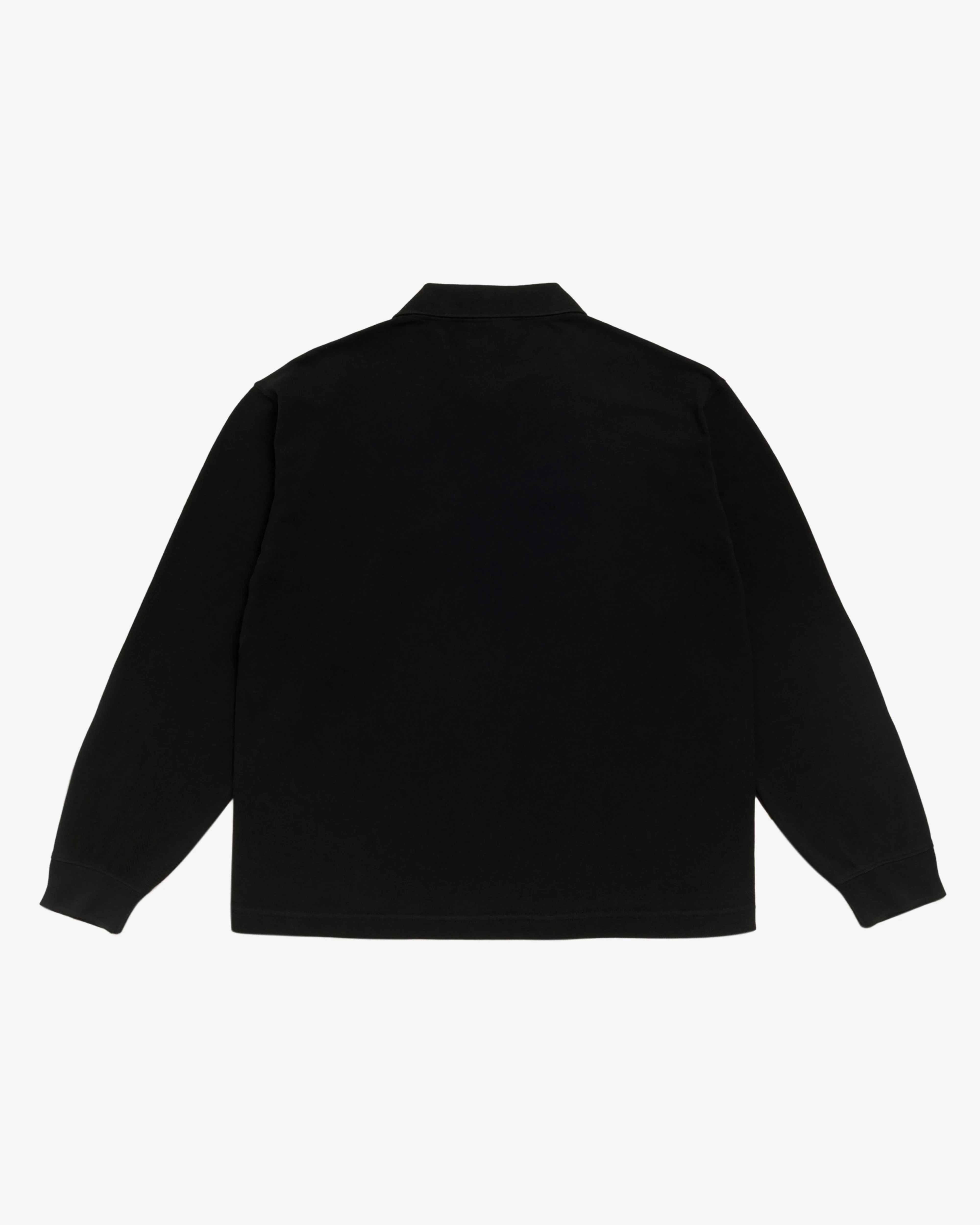 Stüssy - Men's Classic LS Pique Polo - (Black)