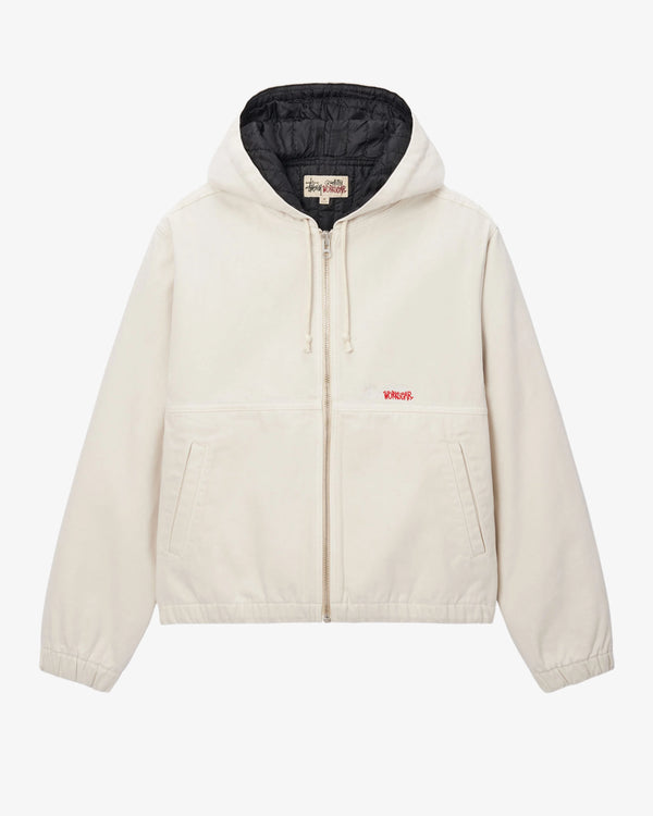 Stüssy - Men
s Work Jacket Insulated Canvas - (Bone)