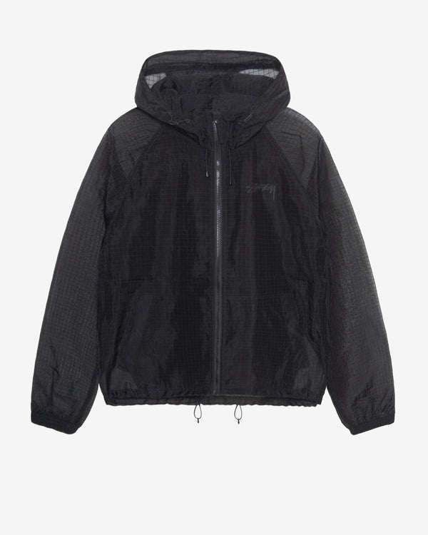 Stüssy - Men
s Beach Shell Transparent Ripstop - (Black)