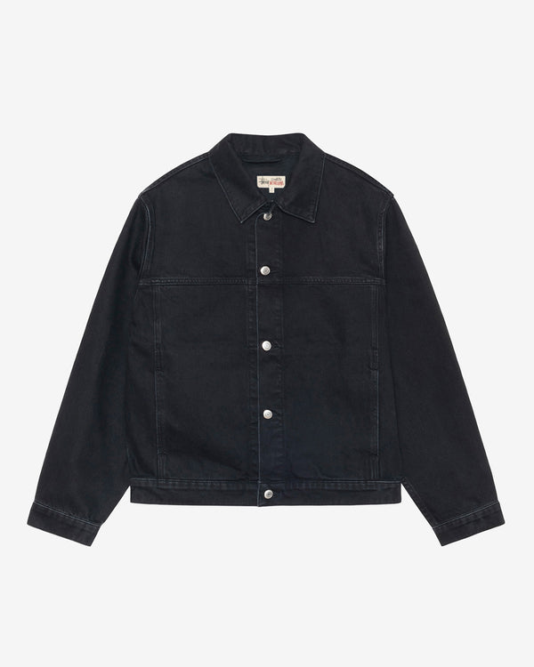 Stüssy - Men
s Trucker Denim Jacket - (Black)