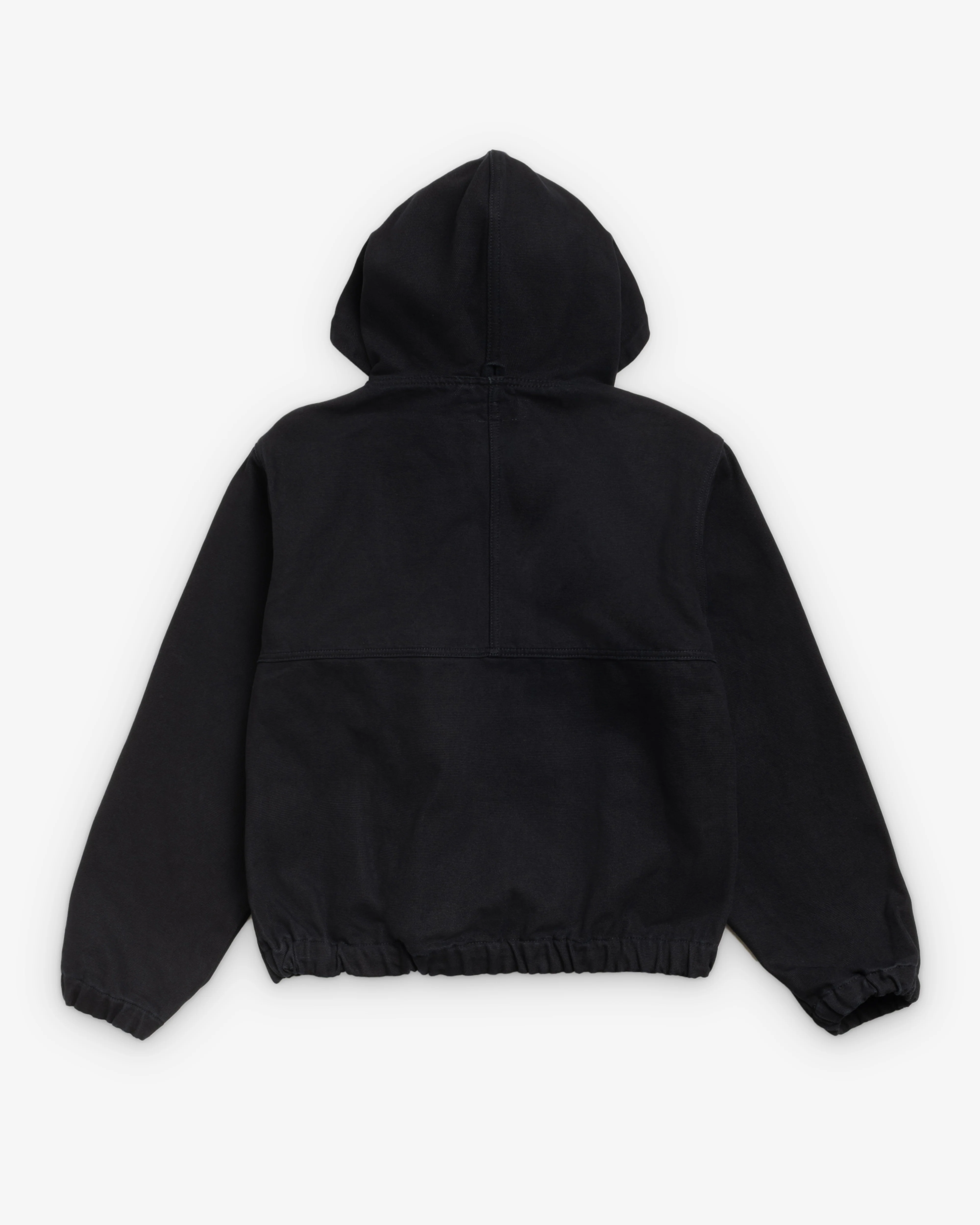 Stüssy - Men's Work Jacket Unlined Canvas - (Black)