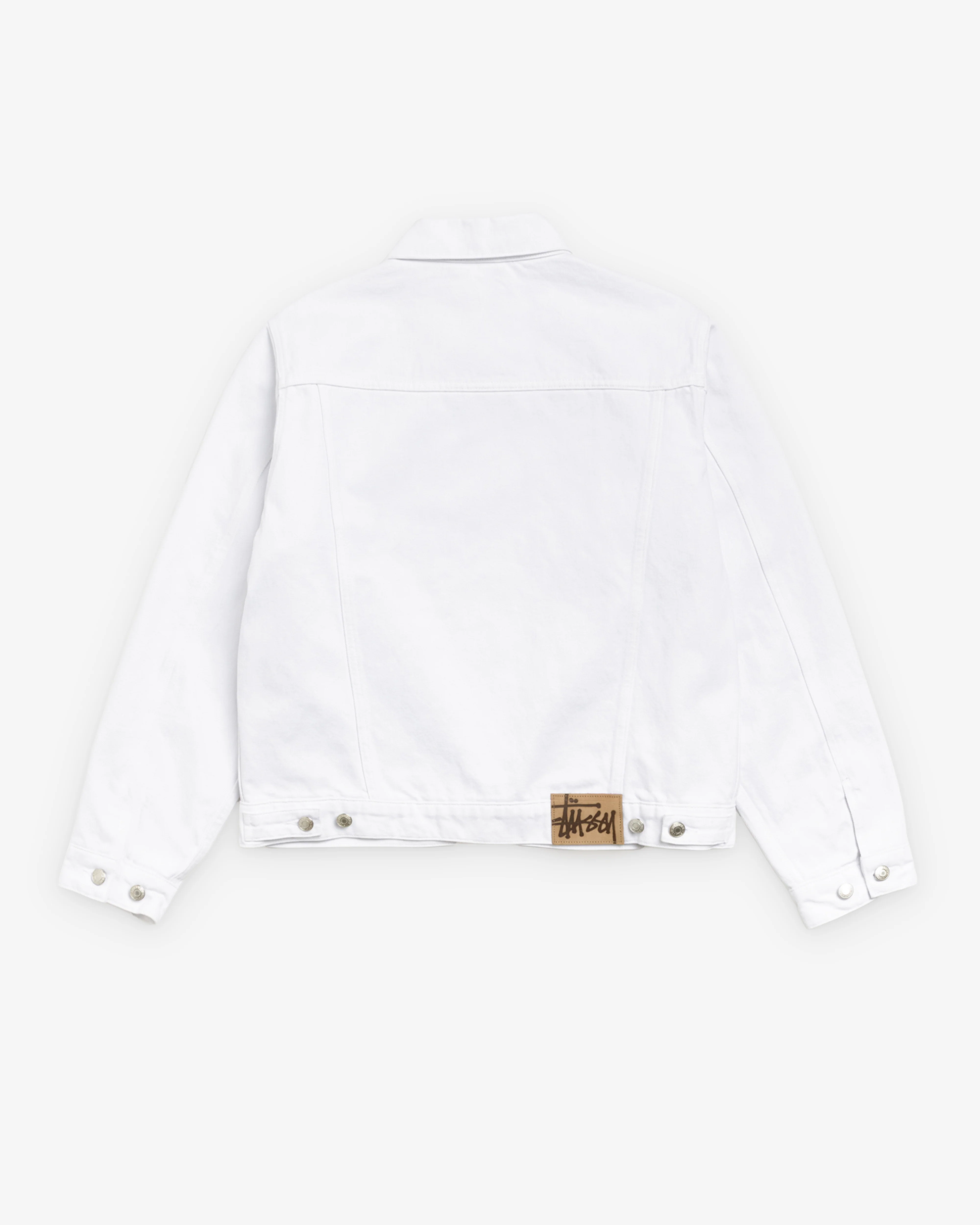 Stüssy - Men's Lined Denim Trucker - (White)