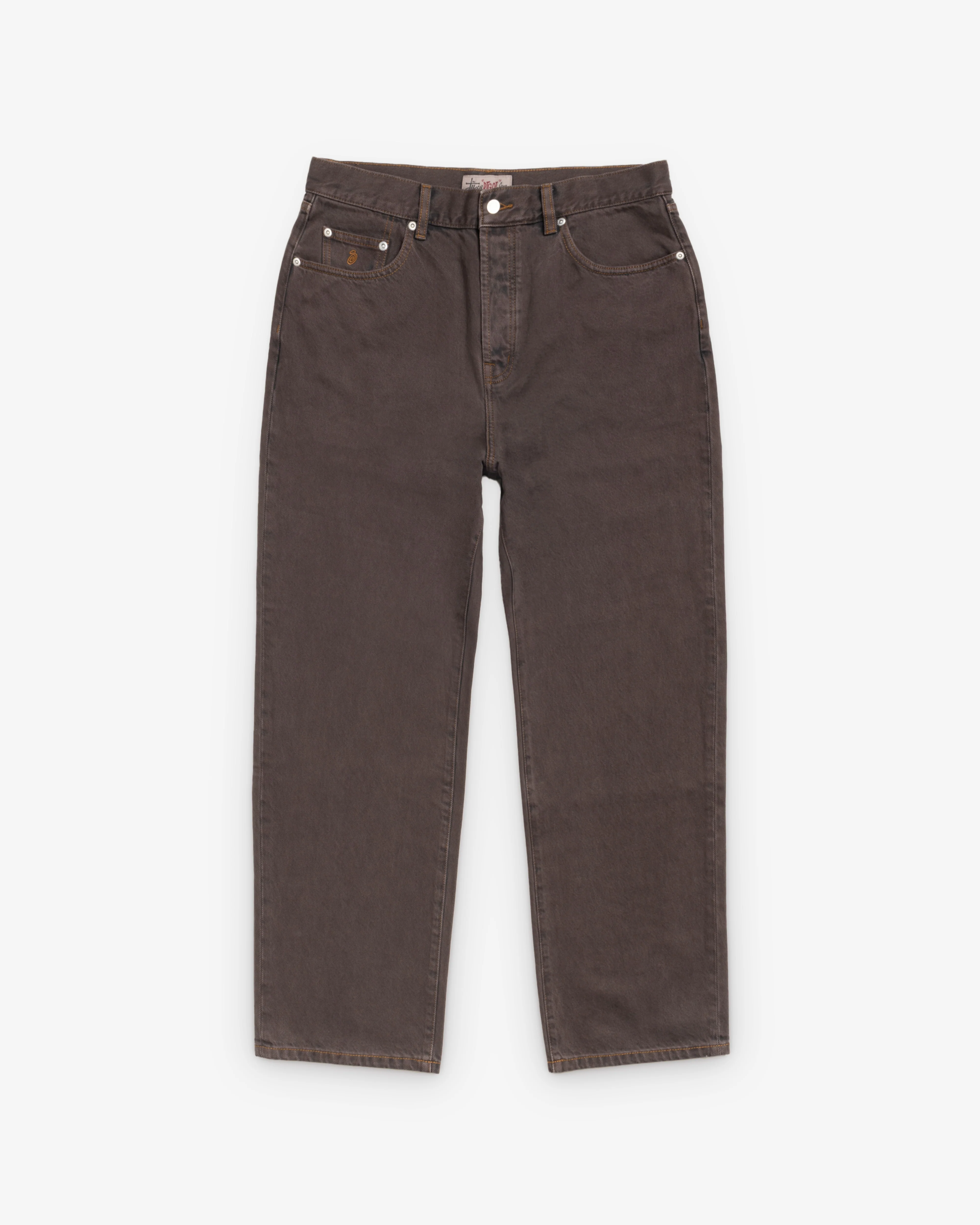 Stüssy - Men's Big Ol Jeans Resin Denim - (Brown)