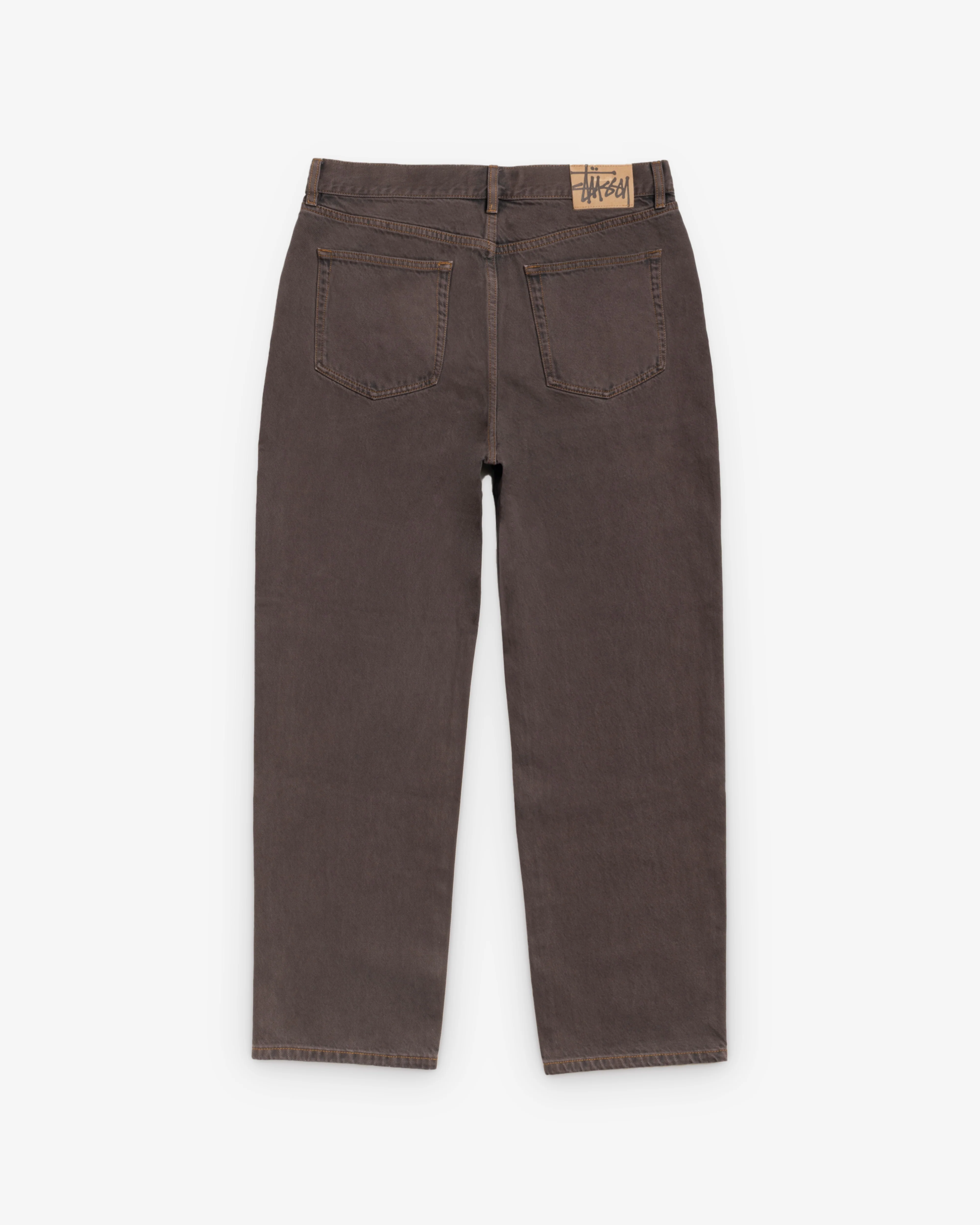 Stüssy - Men's Big Ol Jeans Resin Denim - (Brown)