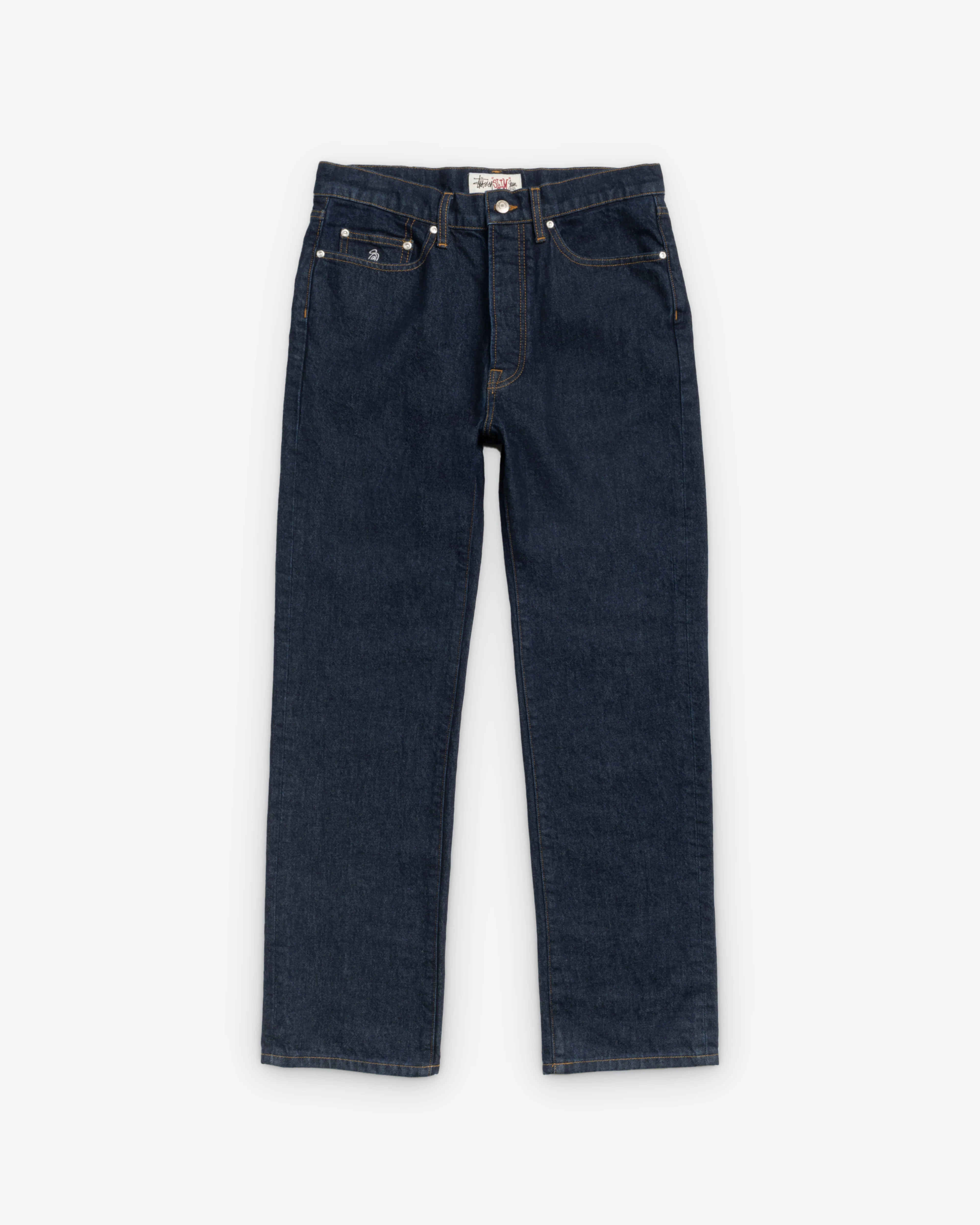 Stüssy - Men's New Slim Jeans Denim - (Rinsed Indigo)