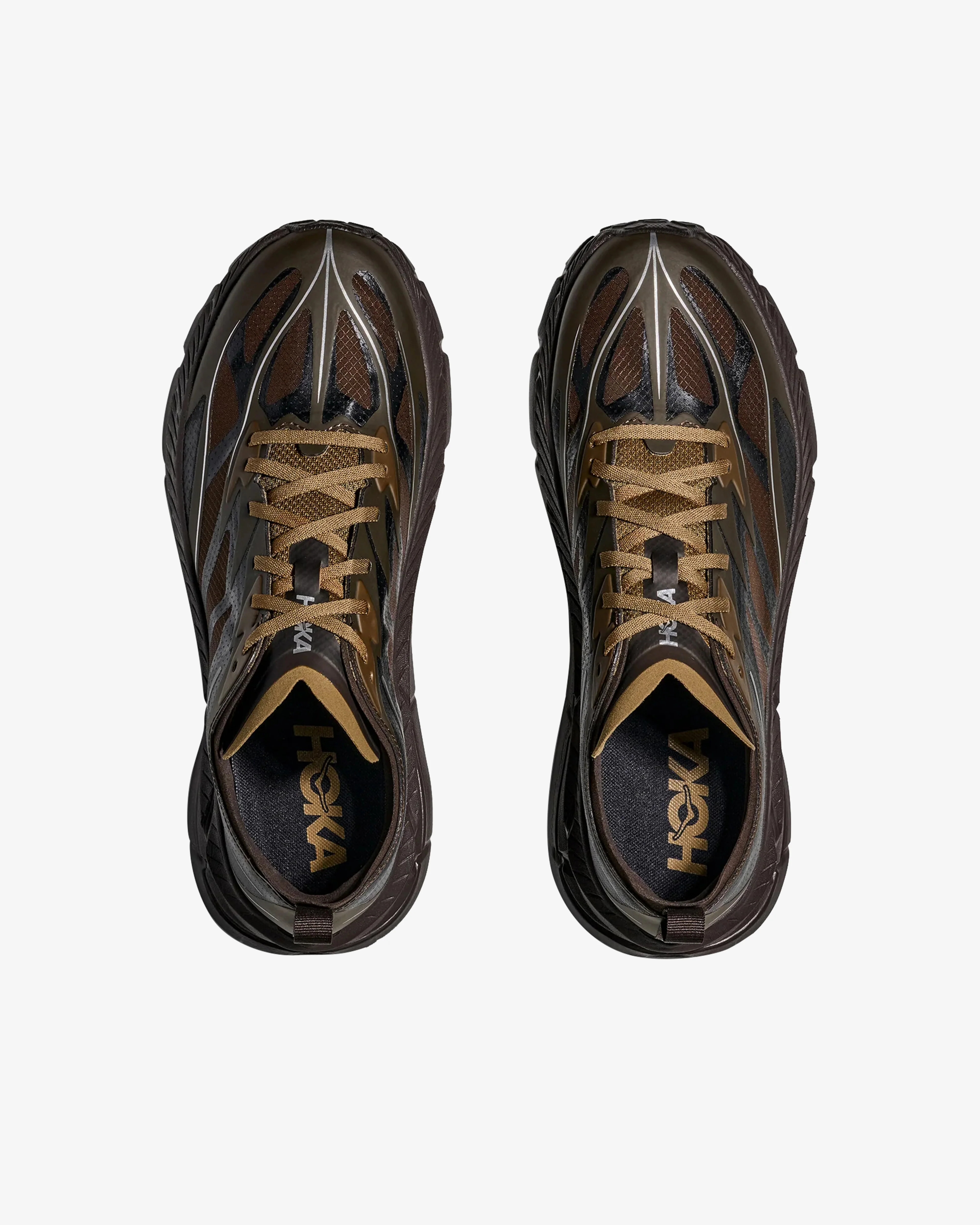 Hoka - Men's U Mafate Speed 4 Lite Sneakers - (Tree Bark/Cast Iron)