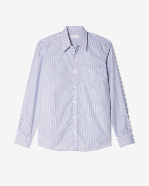 Dries Van Noten - Men
s Corbino Shirt - (Blue Stripe)