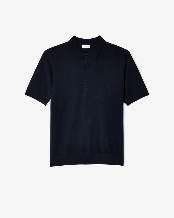 Dries Van Noten - Men
s Murice Polo Shirt - (Navy)