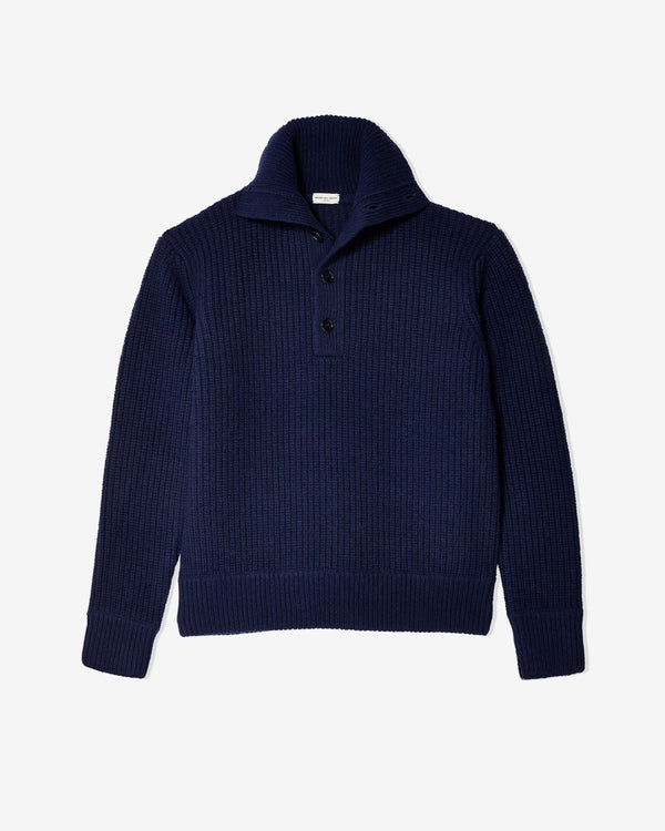 Dries Van Noten - Men
s Mudra Polo - (Marine)