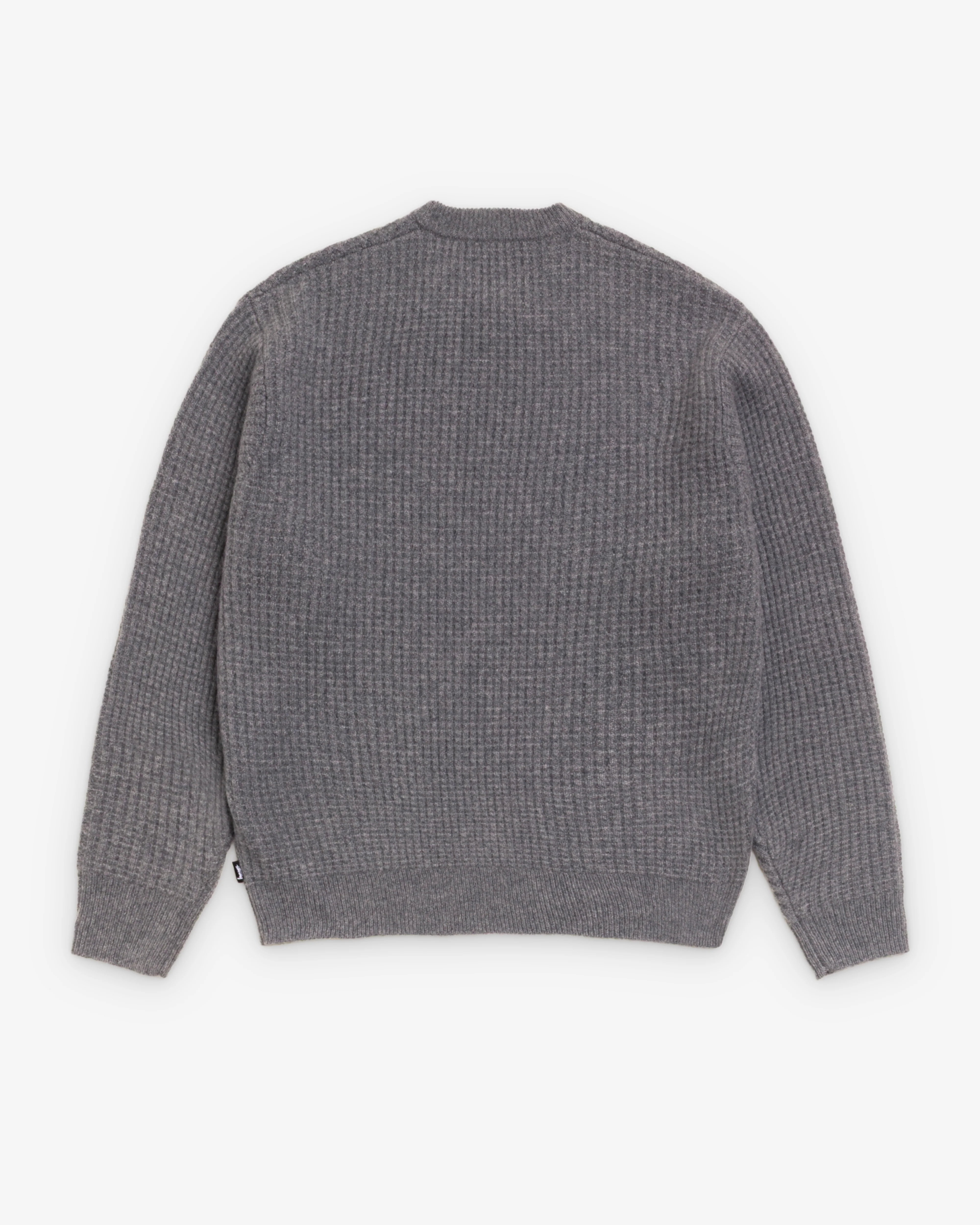 Stüssy - Men's Waffle Cashmere Sweater - (Charcoal)