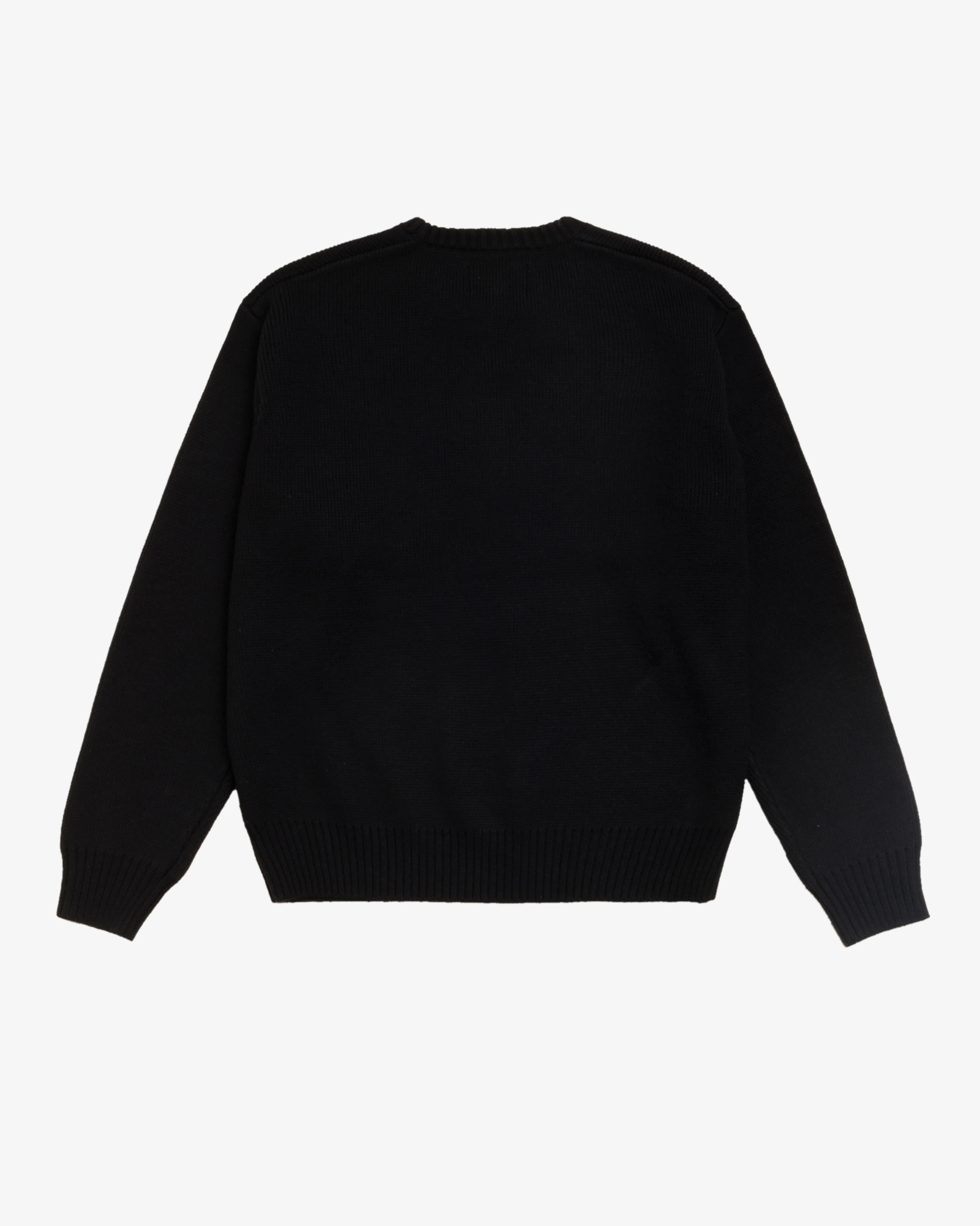 Stüssy - Men's Striped Hibiscus Sweater - (Black)
