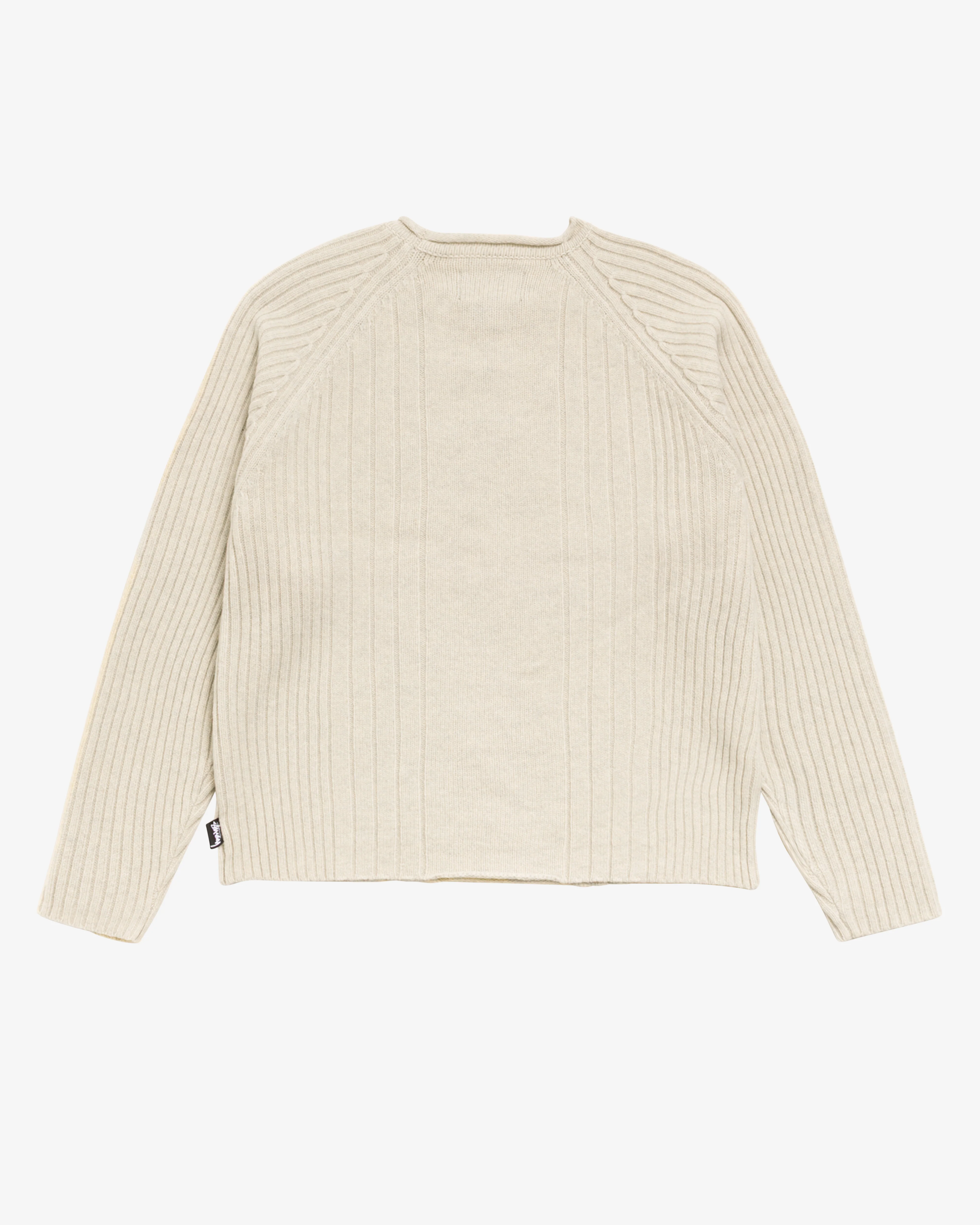 Stüssy - Men's Merino Roll Neck Sweater - (Natural)
