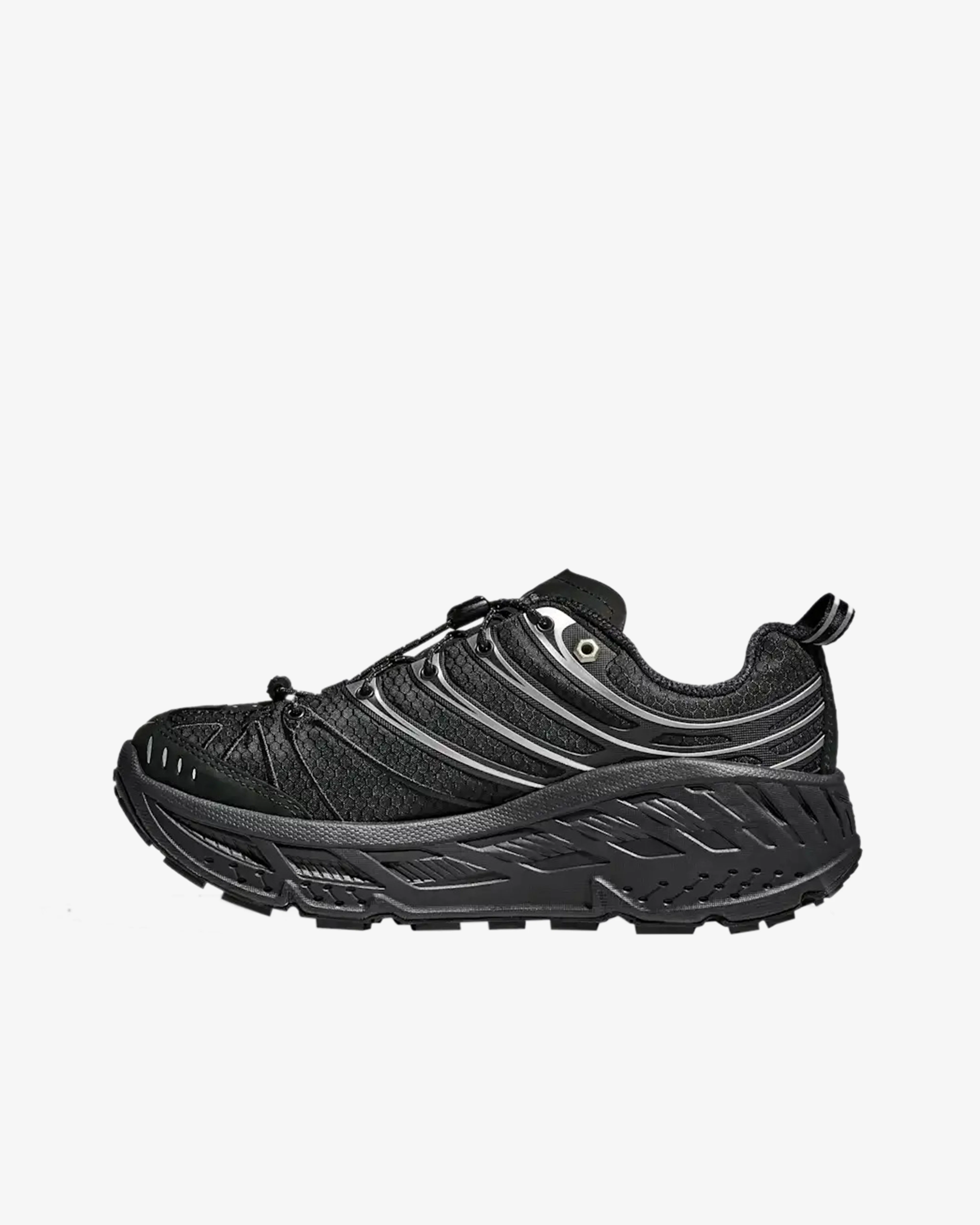 Hoka - Men's U Stinson Evo GTX Sneakers - (Black/Silver)