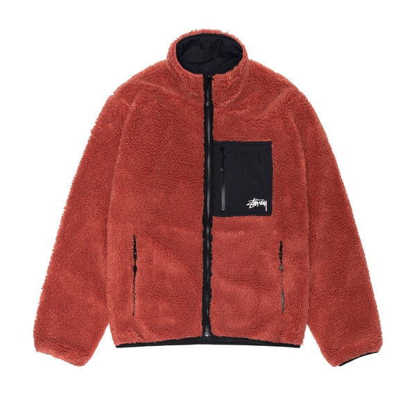 Stussy - Men
s Sherpa Reversible Jacket - (TERA)