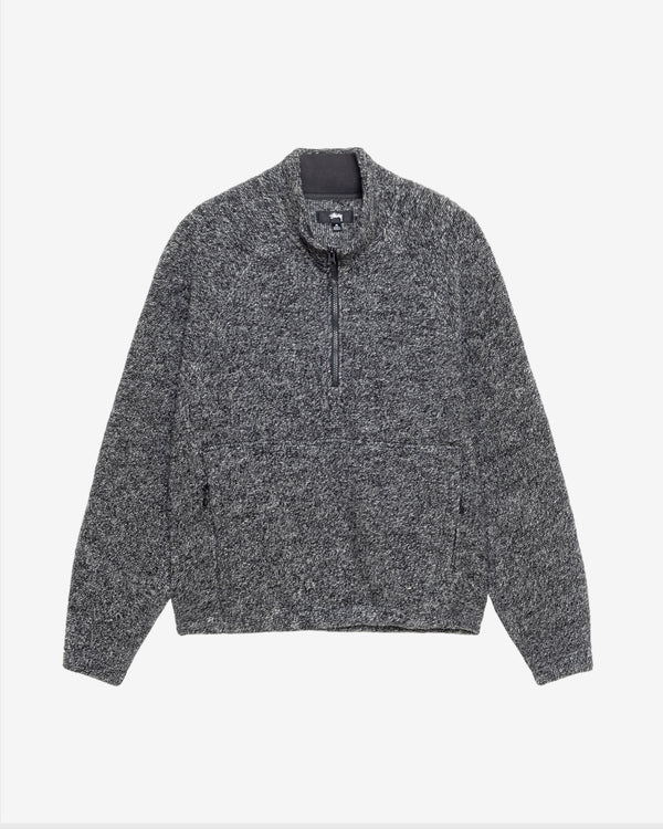 Stüssy - Men
s Wool Blend Sherpa Mock - (Black)