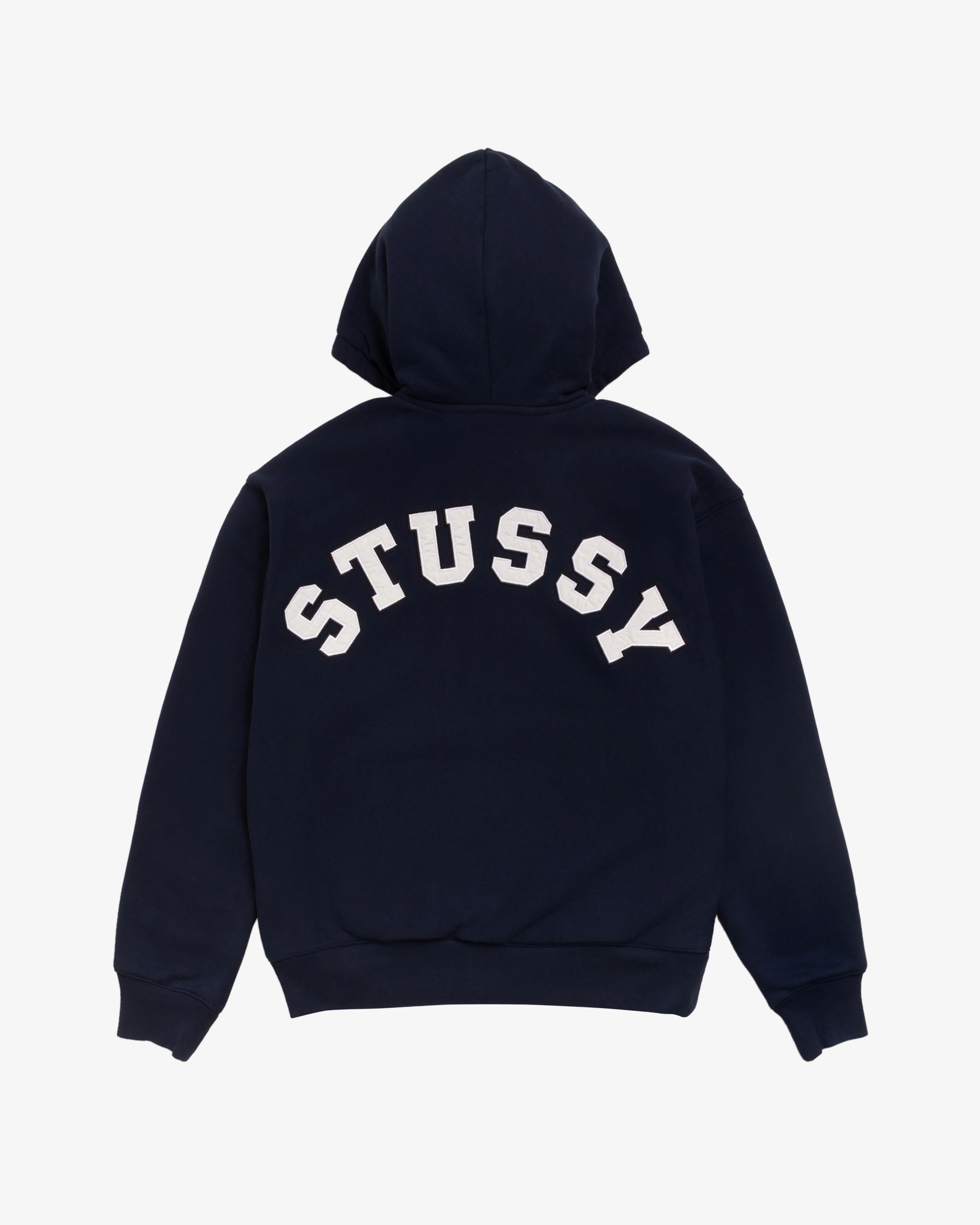 Stüssy - Men's Double Faced Zip Hoodie - (Navy)