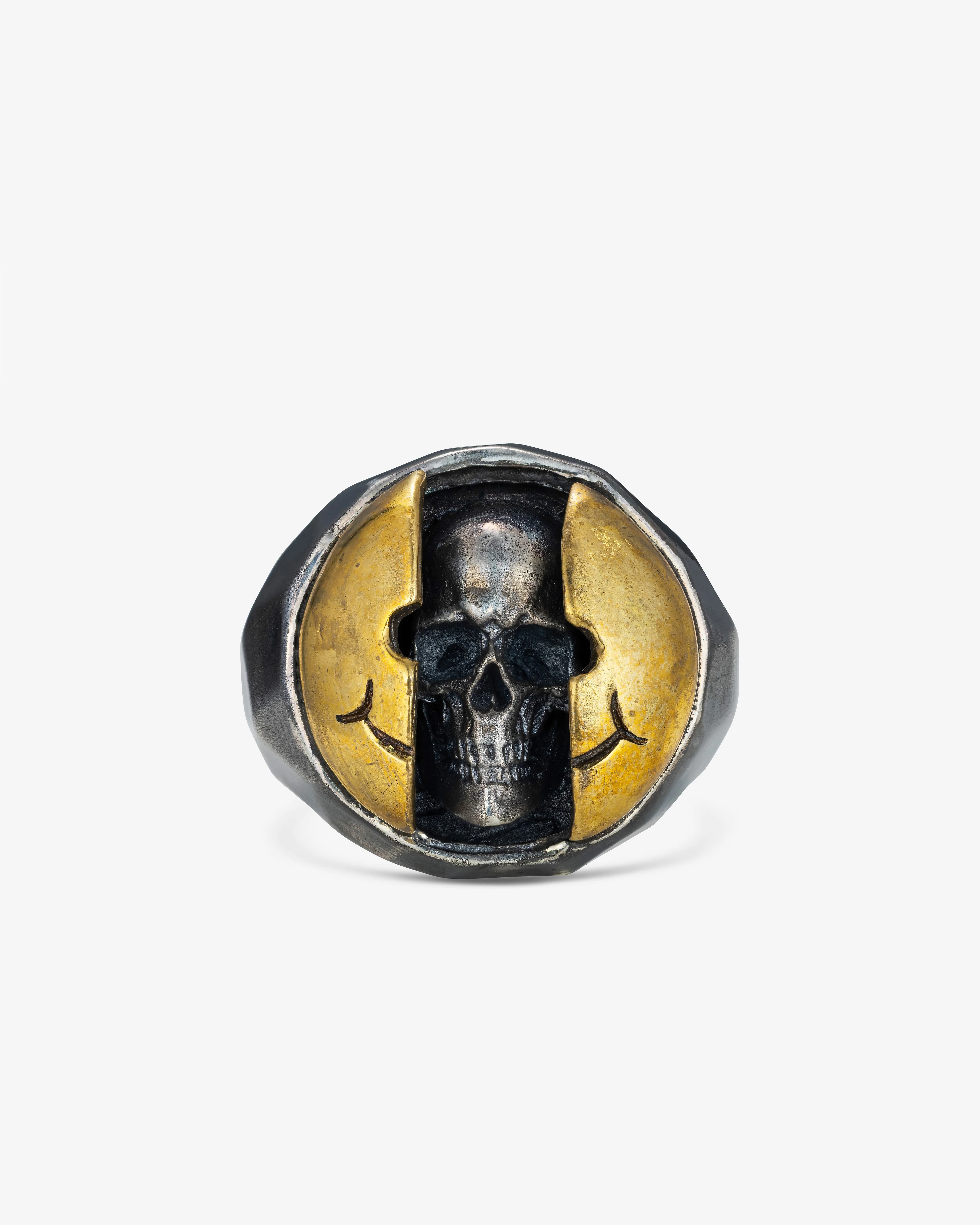 13 Lucky Monkey - Men's Rogelia Ring - (Silver)