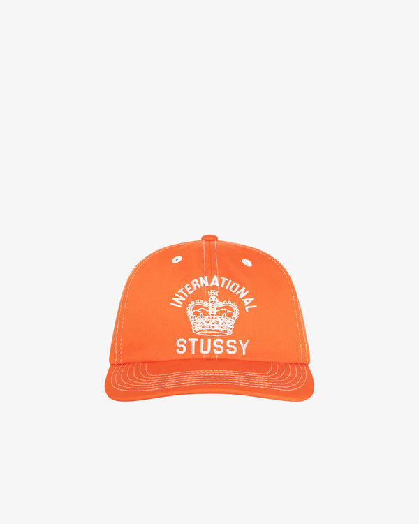 Stüssy - Mid Depth International Crown Strapback - (Coral)