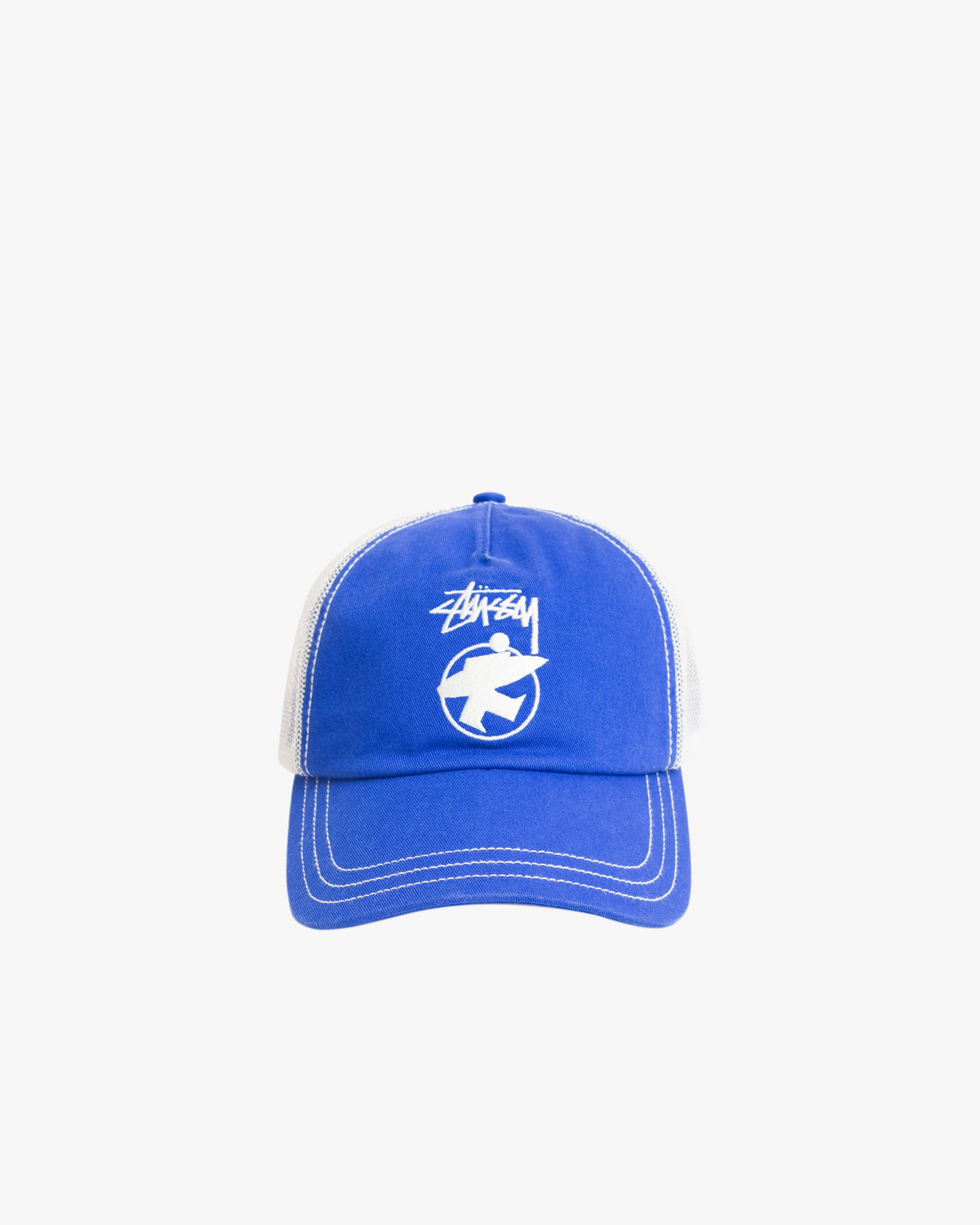 Stüssy - Men's Surfman Trucker Cap - (Royal Blue)