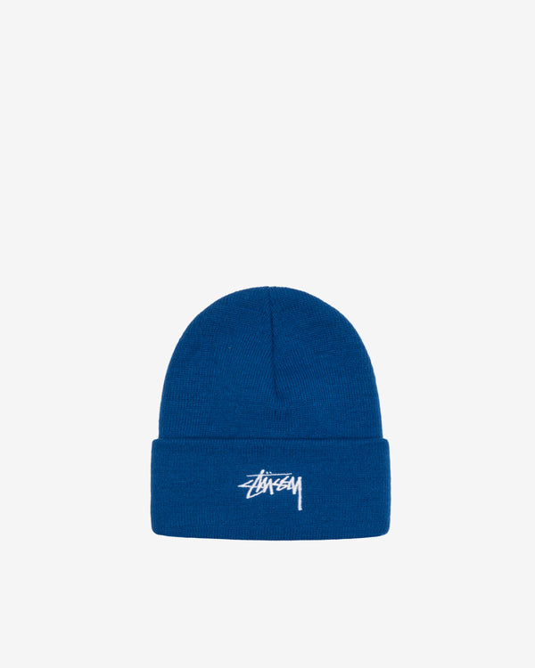 Stüssy - Men
s Cuff Beanie - (Dark Blue)