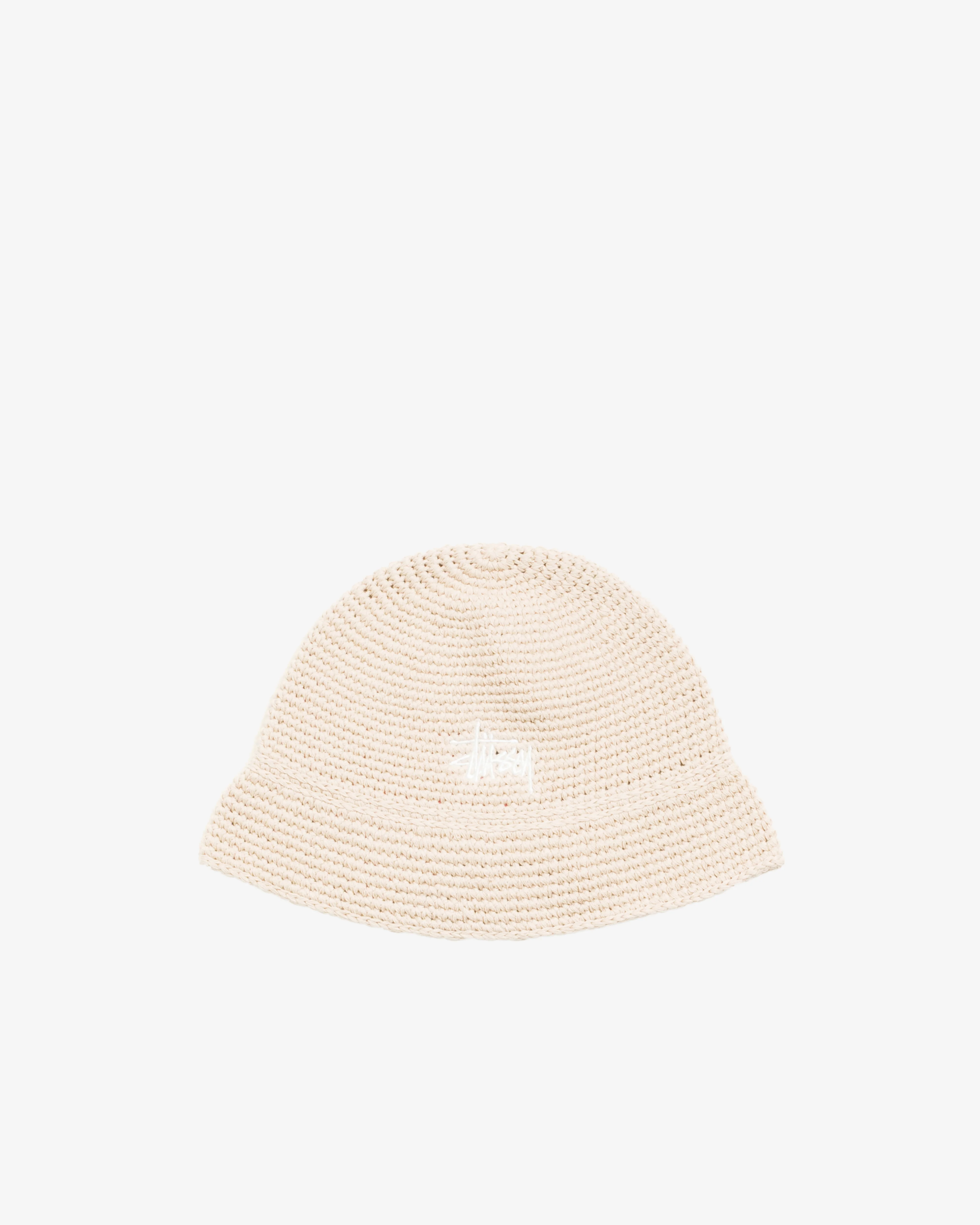 Stüssy - Men's Basic Linen Knit Bucket Hat - (Oat)