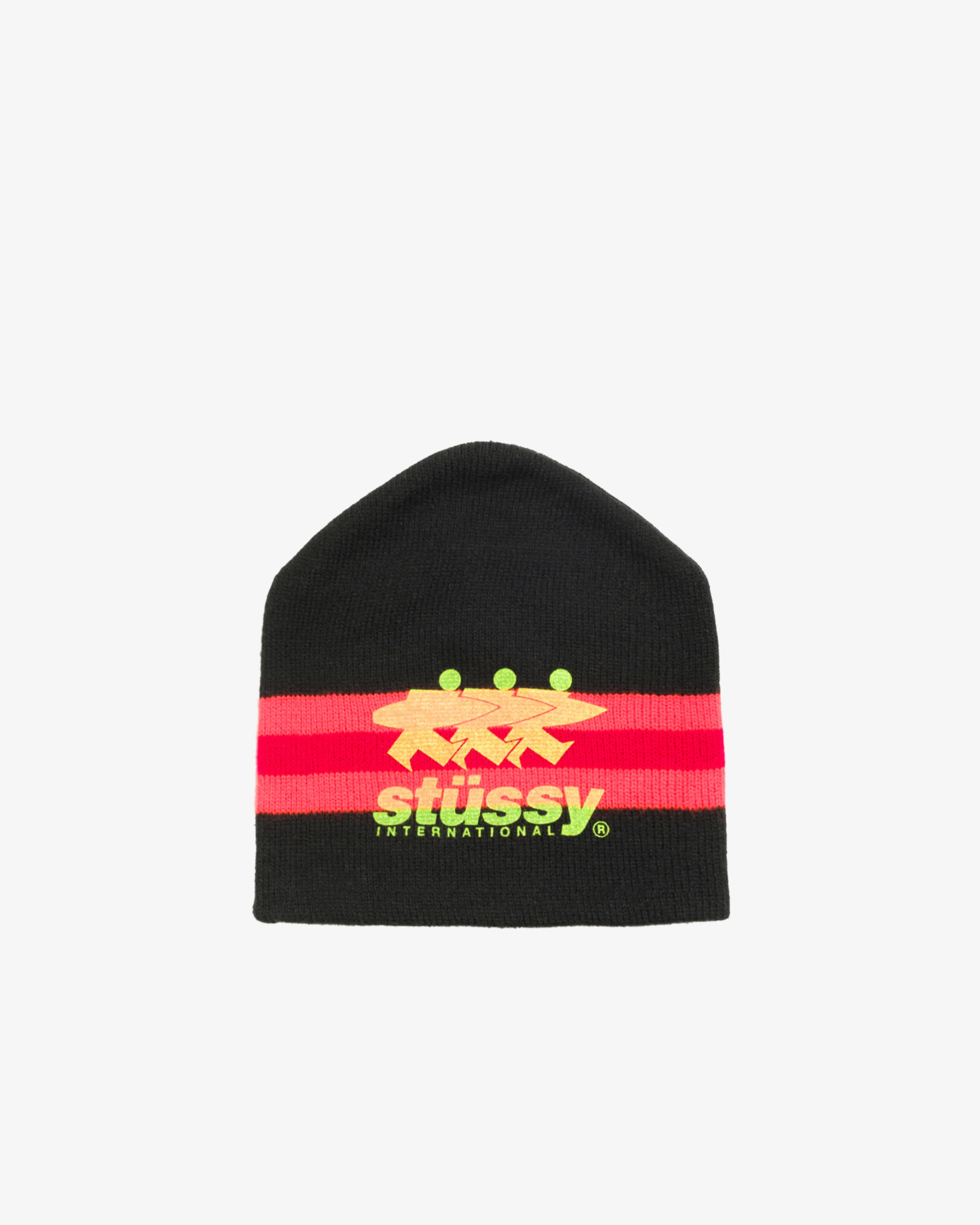 Stüssy - Men's Stripe Ski Beanie - (Black)