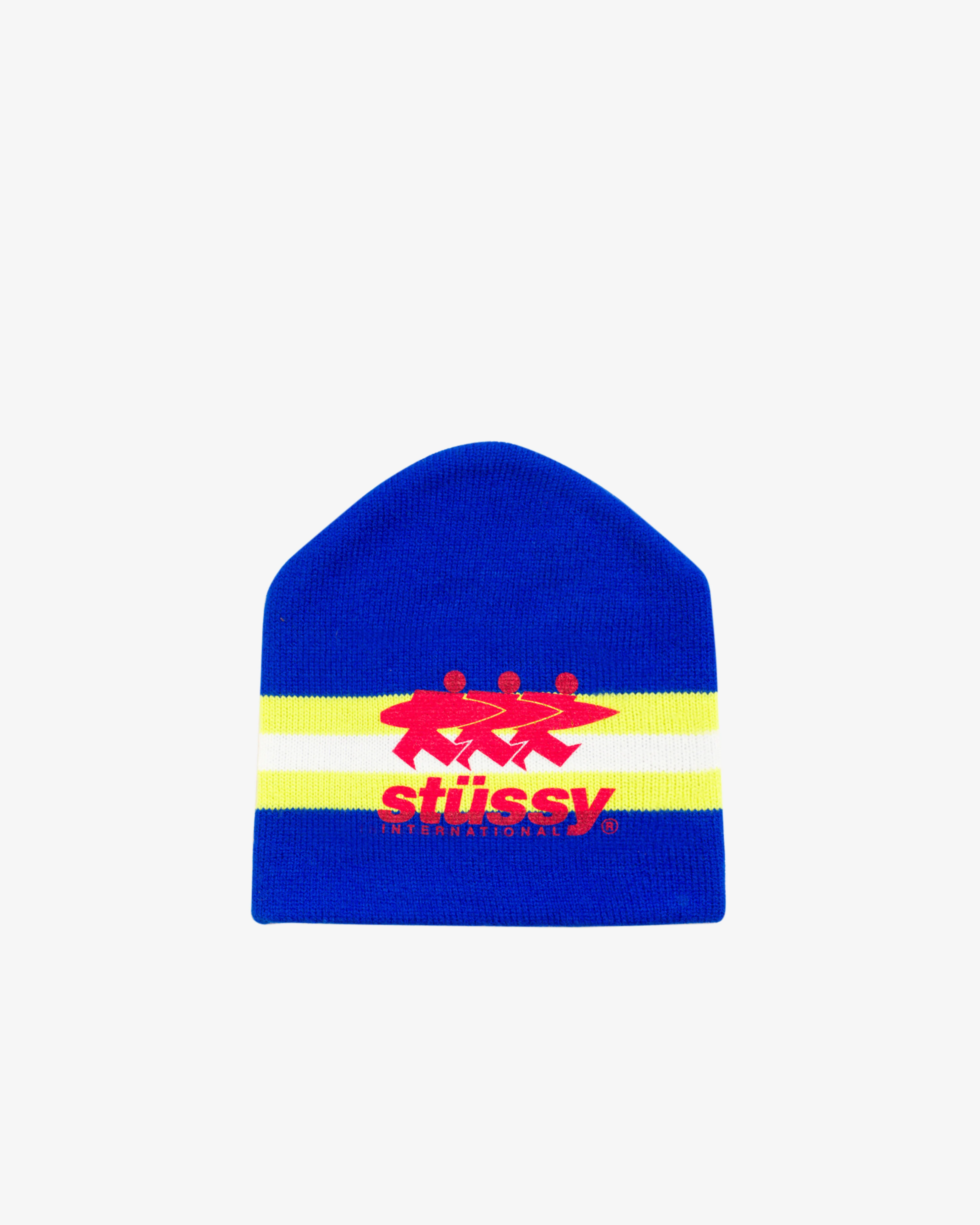 Stüssy - Men's Stripe Ski Beanie - (Blue)