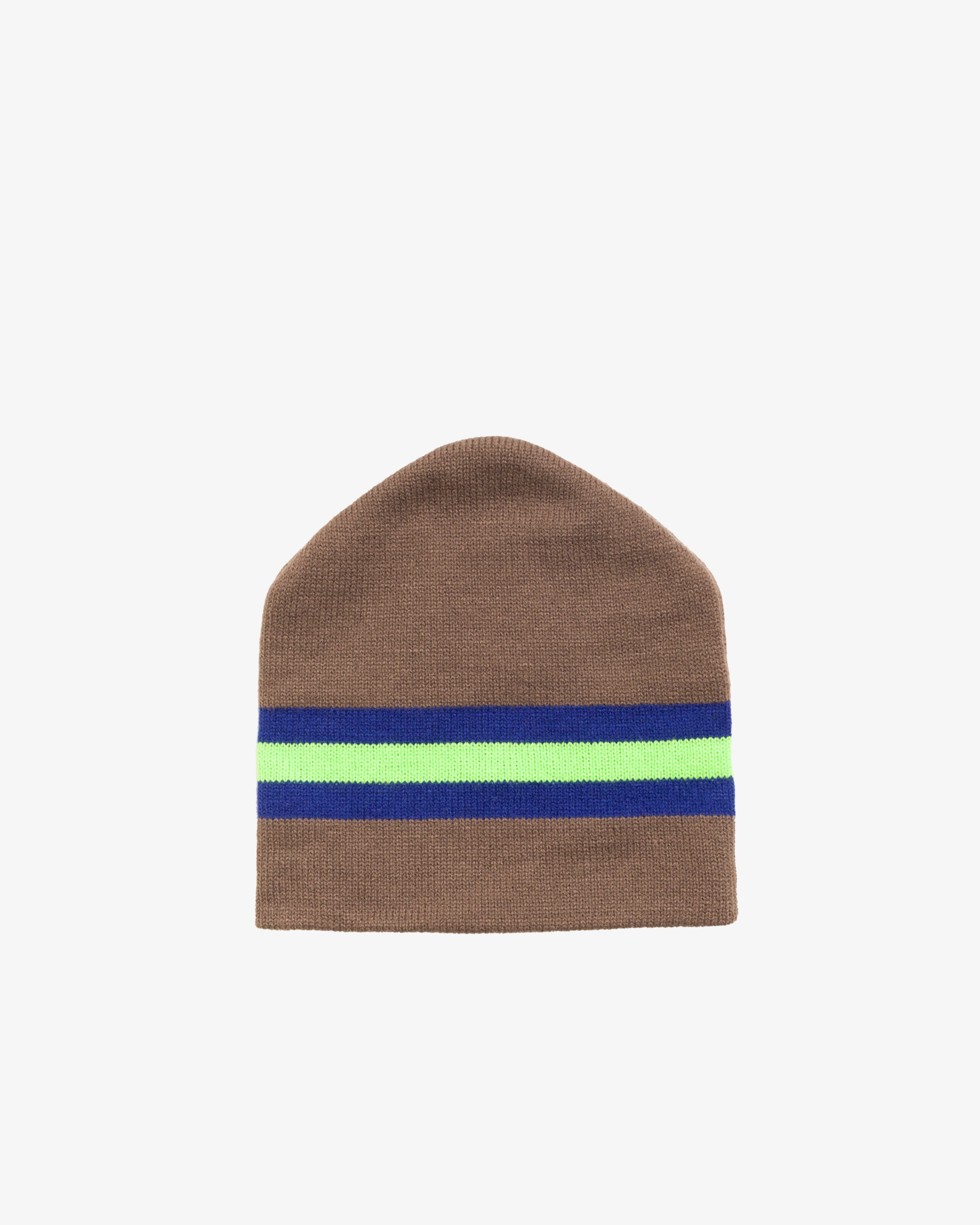 Stüssy - Men's Stripe Ski Beanie - (Tan)