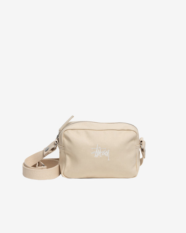 Stüssy - Men
s Canvas Side Pouch - (Natural)