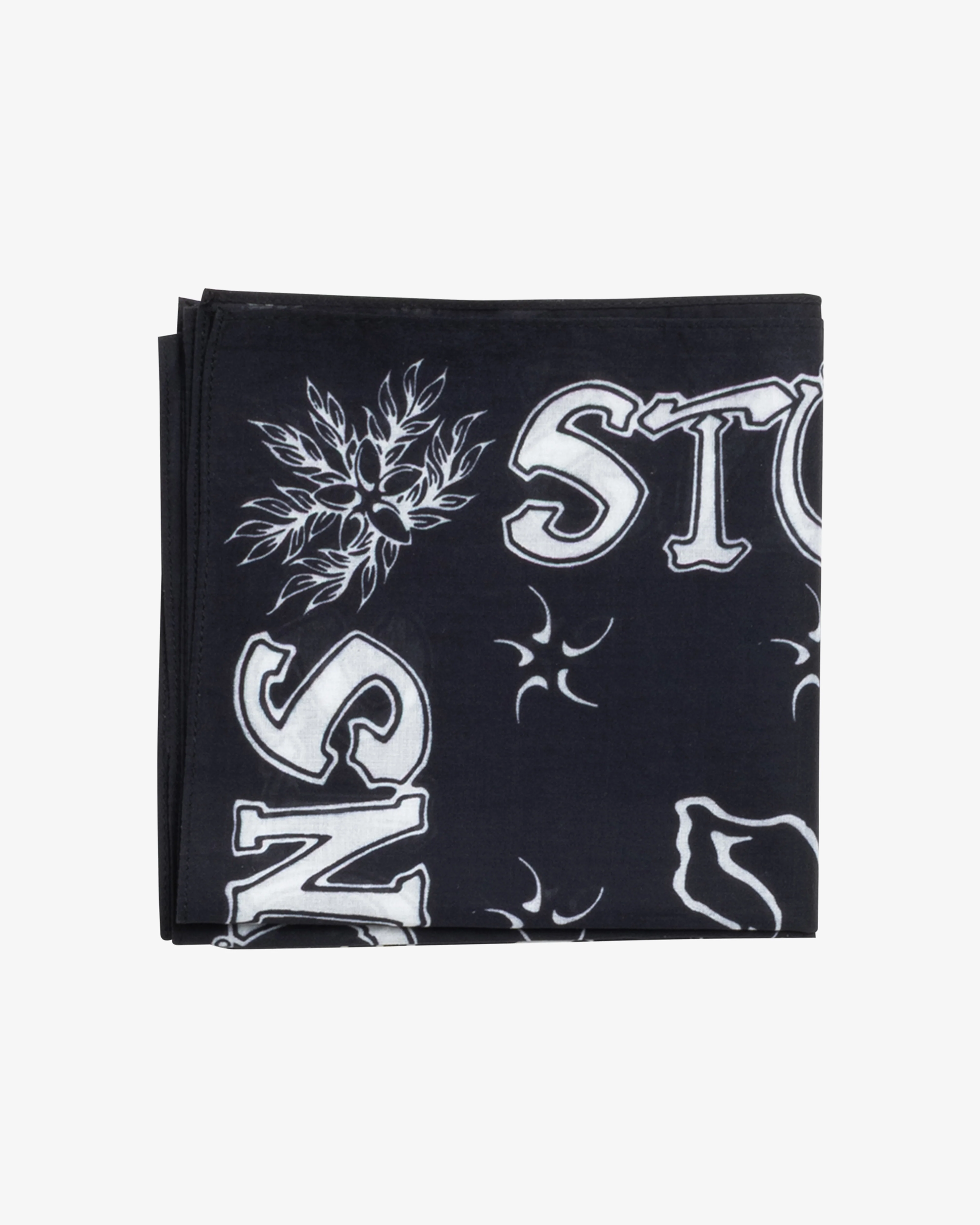 Stüssy - Men's Surf Joker Bandana - (Black)