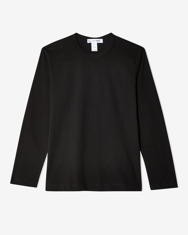 CDG Shirt Forever - Men
s Long Sleeve Tee Shirt - (Black)