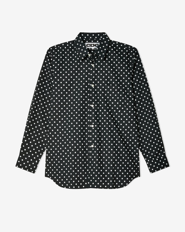 CDG - Broad Dot Shirt - (Black)