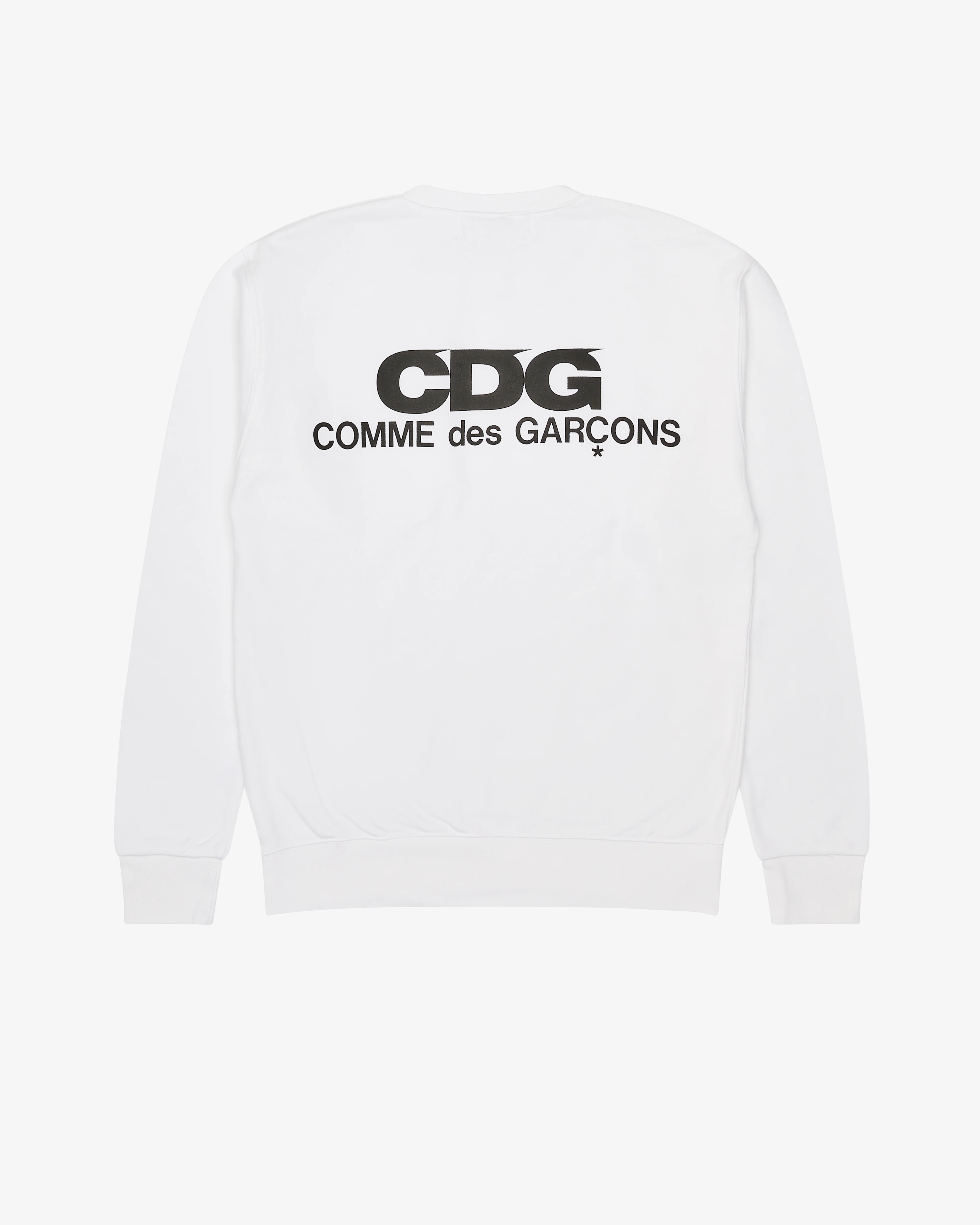 CDG - Logo Crew Neck Sweatshirt - (White)