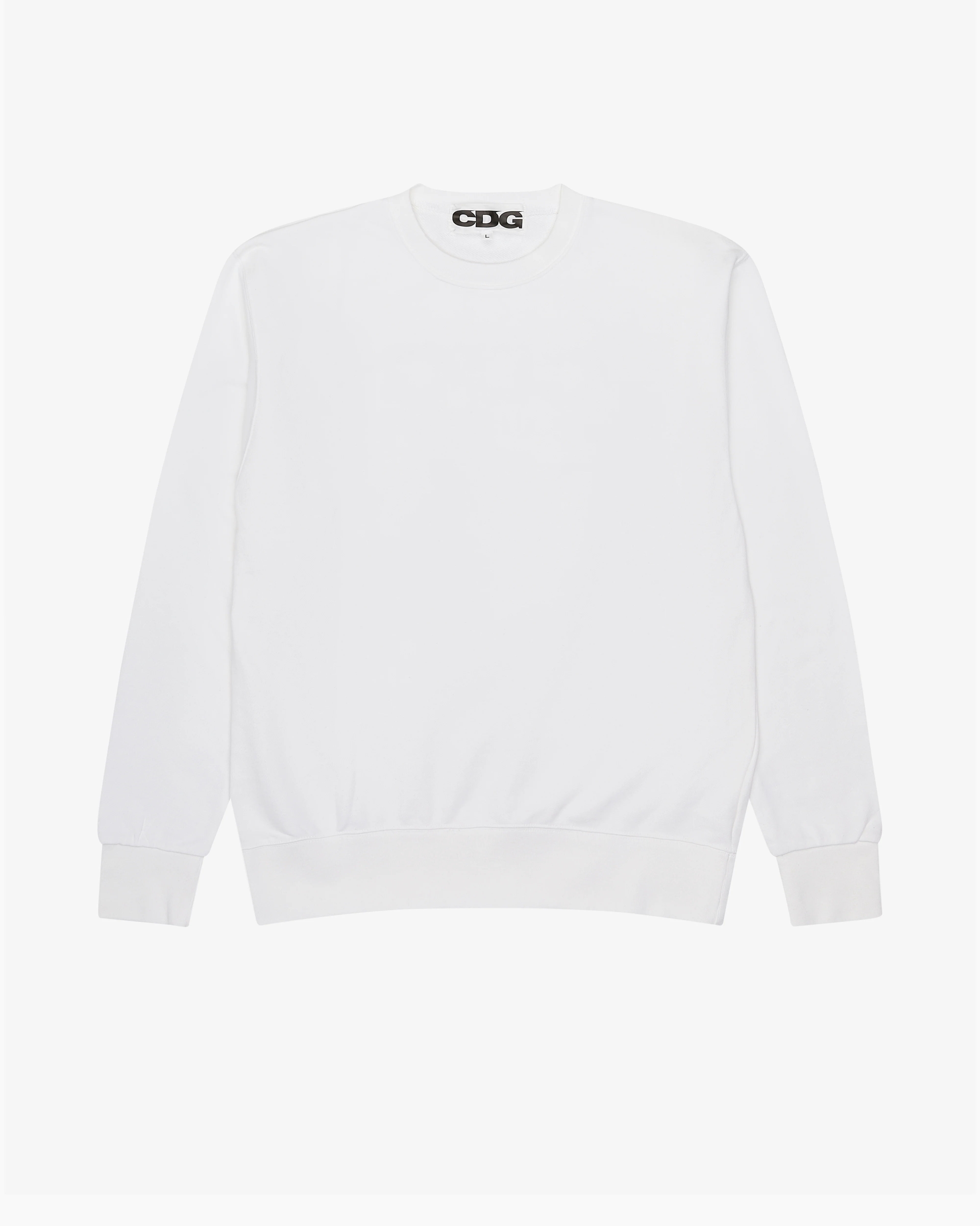 CDG - Logo Crew Neck Sweatshirt - (White)