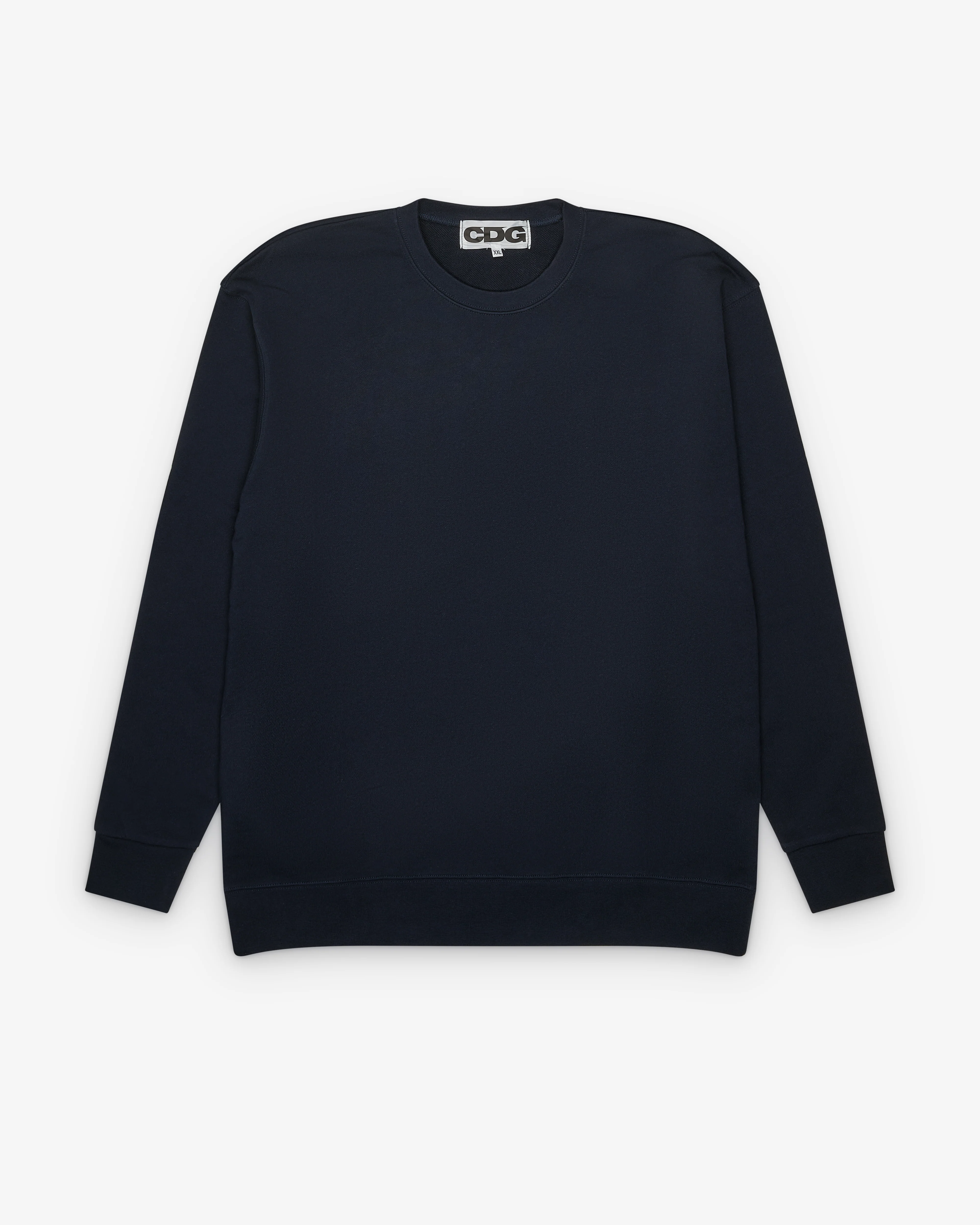 CDG - Logo Crew Neck Sweatshirt - (Navy)