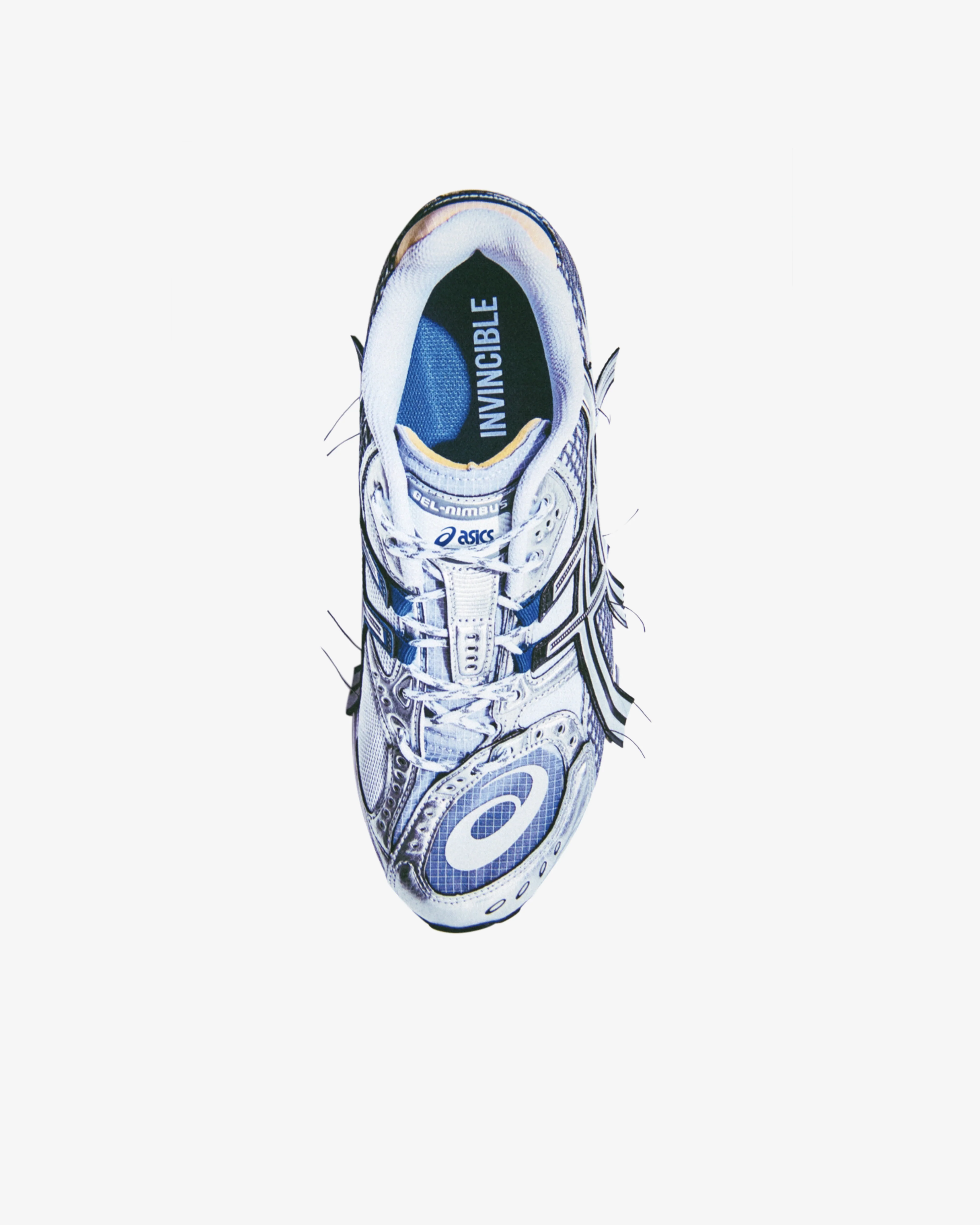 Asics - Gel-Nimbus 10.1 Invincible - (Silver/Blue)