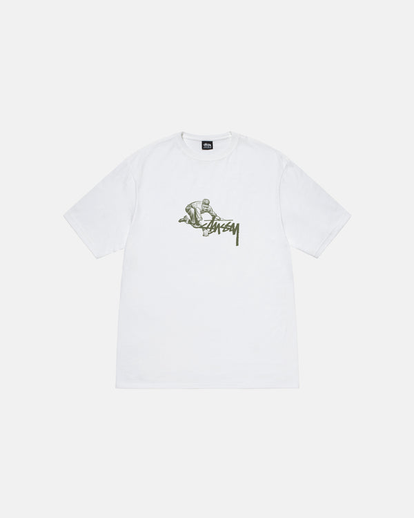 Stüssy - Men
s Worker T-Shirt - (White)