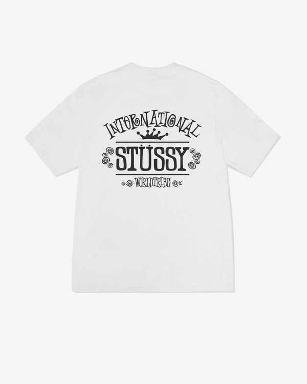 Stüssy - Men
s Worldwide Pigment Dyed T-Shirt - (Natural)