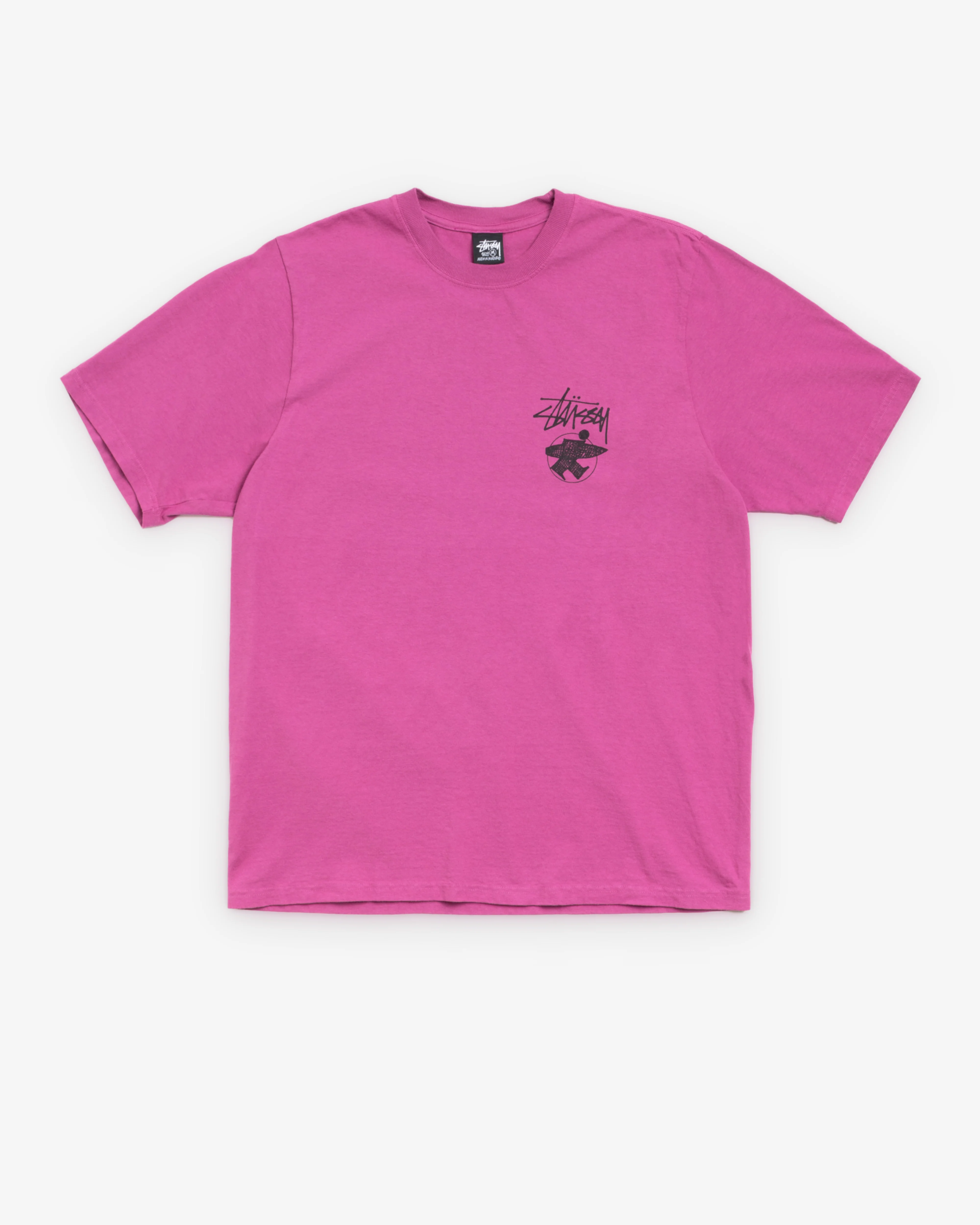 Stüssy - Men's Long Haul Pigment Dyed Tee - (Berry)