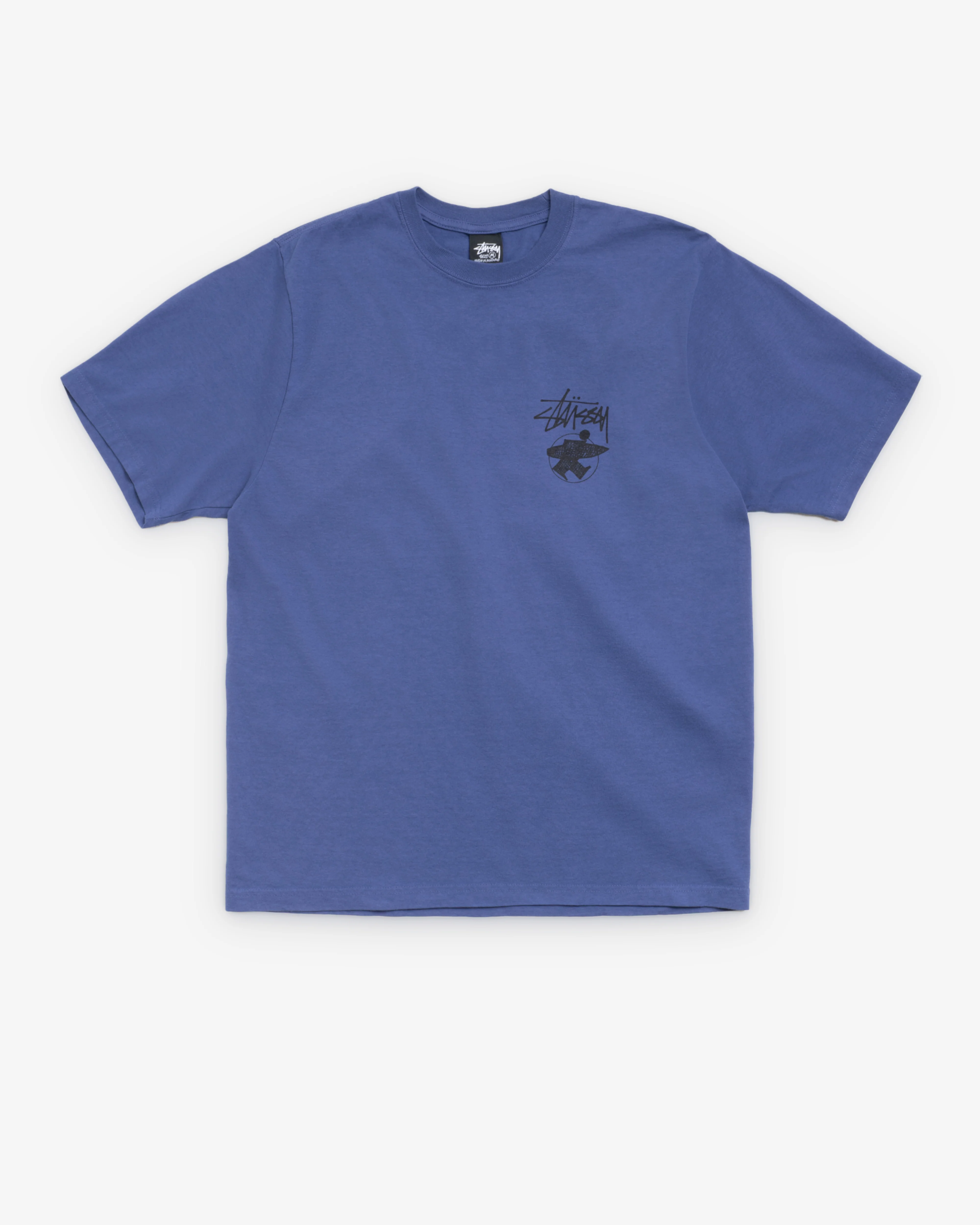 Stüssy - Men's Long Haul Pigment Dyed Tee - (Indigo)