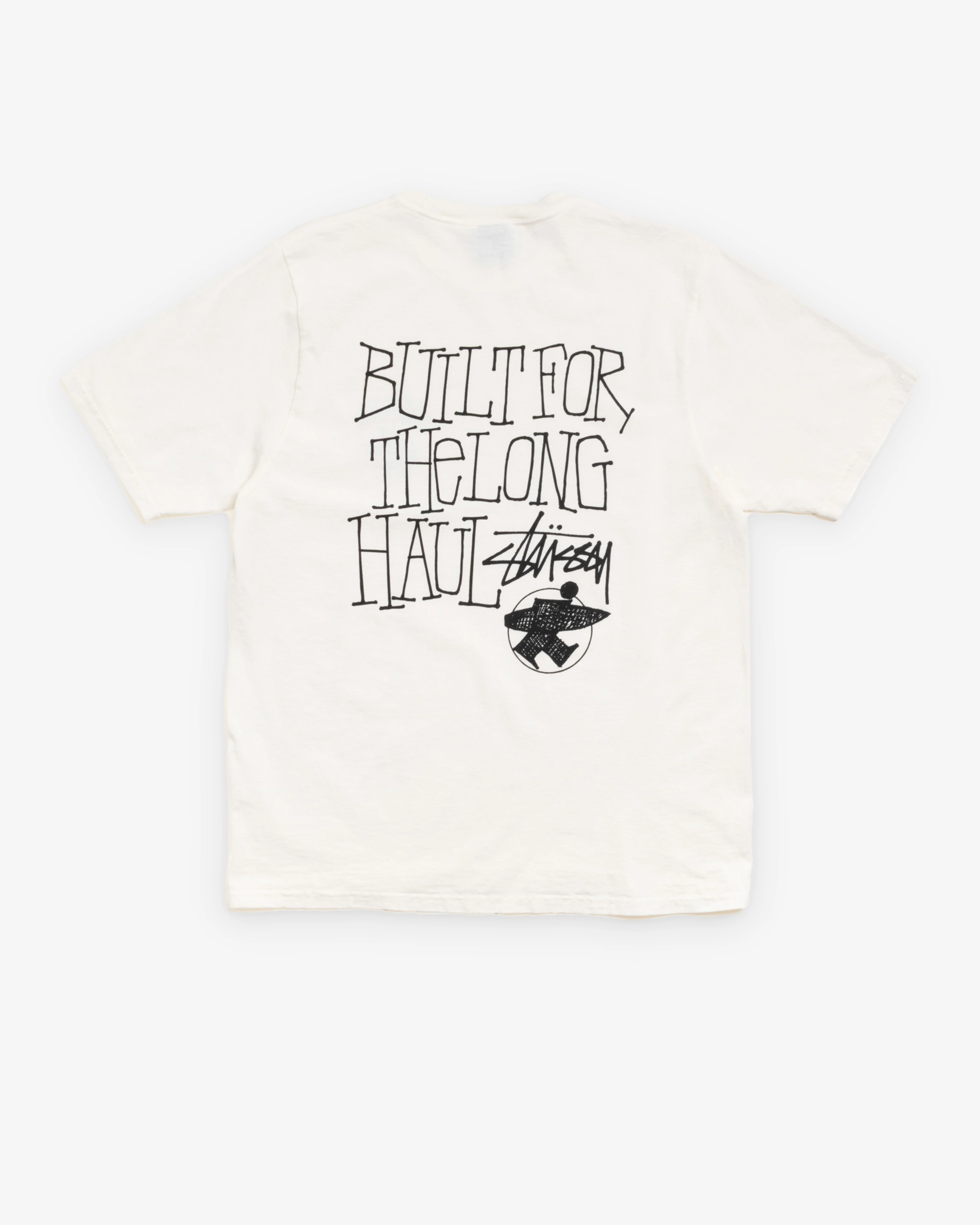 Stüssy - Men's Long Haul Pigment Dyed Tee - (Natural)