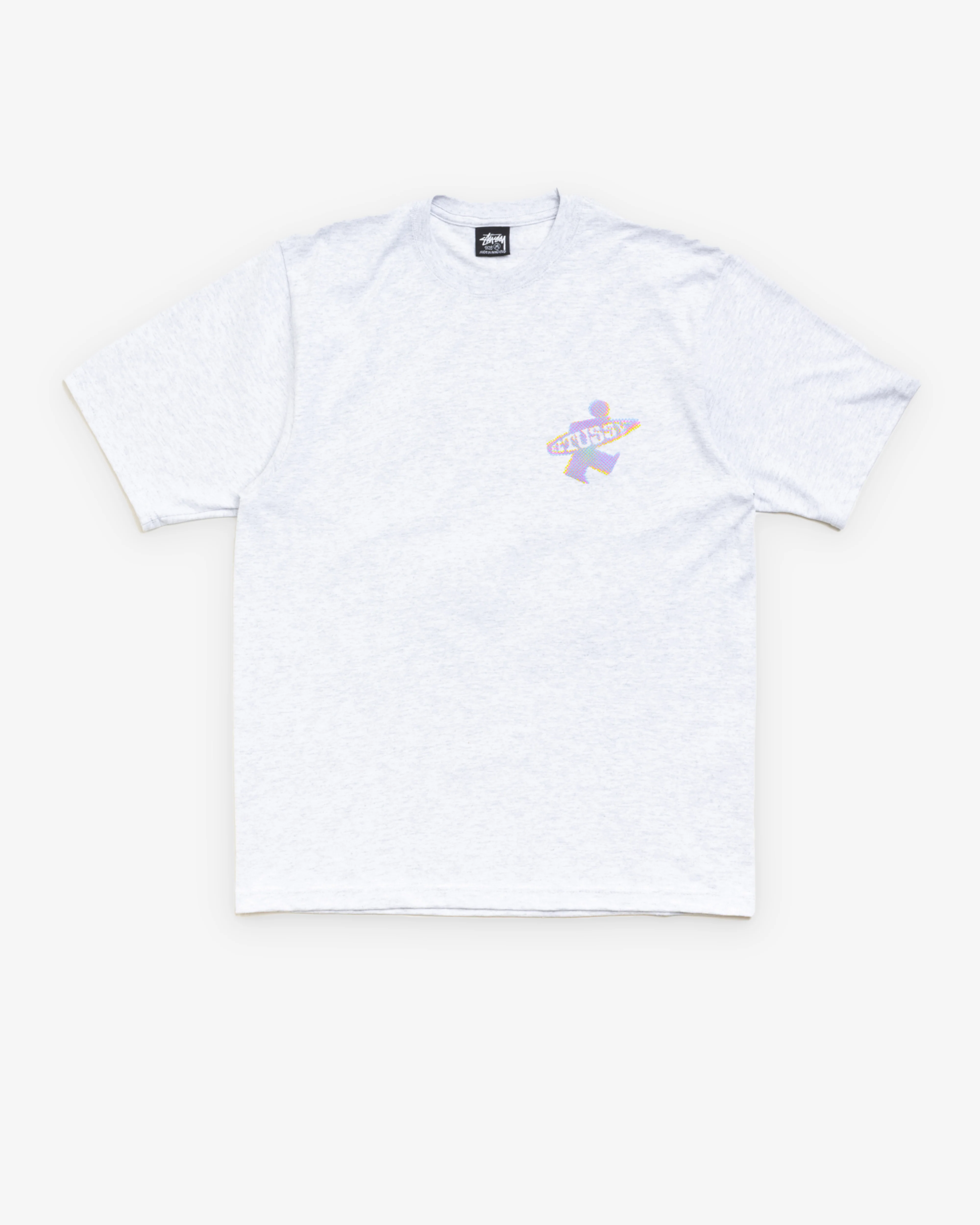 Stüssy - Men's Dot Surf Tee - (Ash Heather)