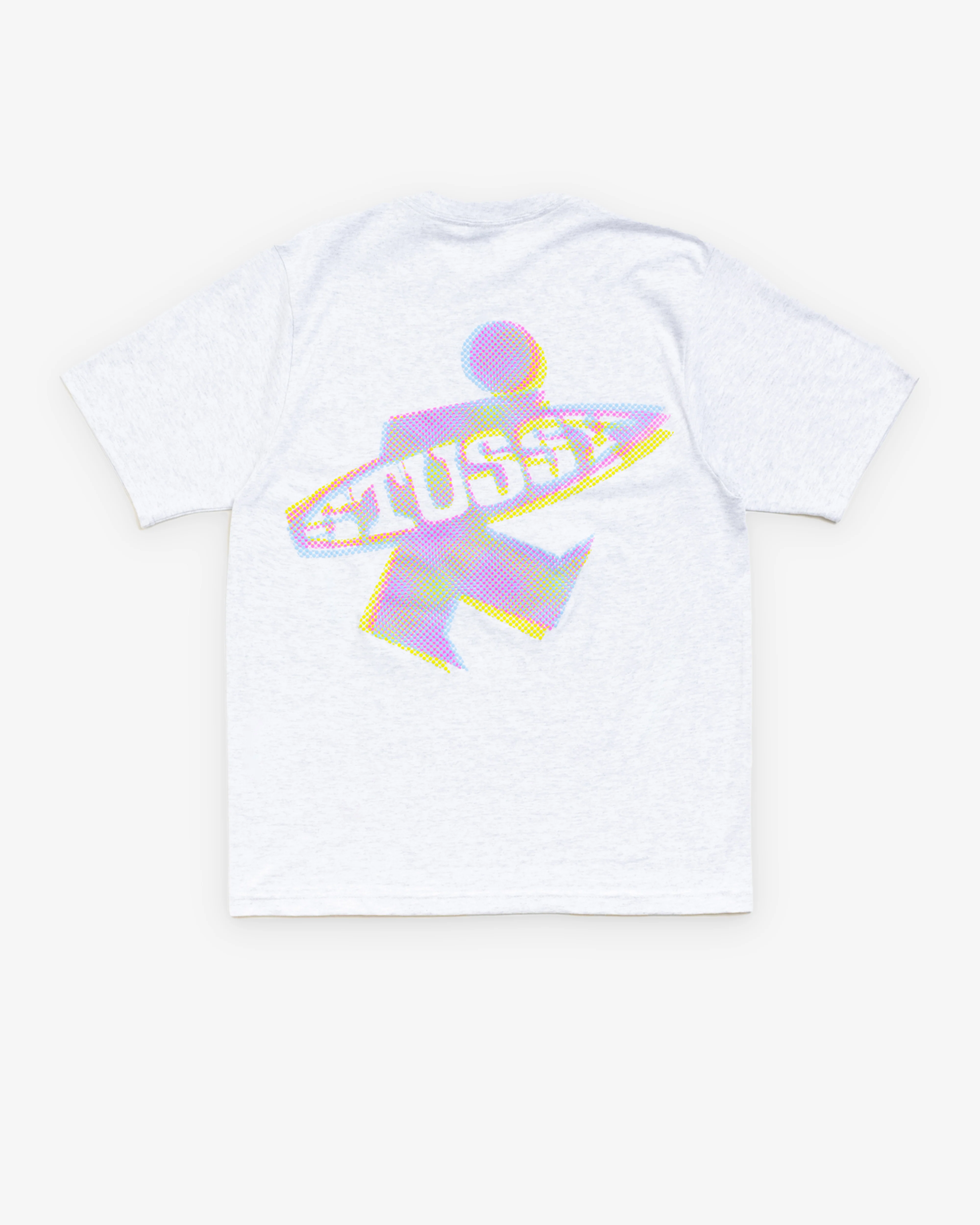 Stüssy - Men's Dot Surf Tee - (Ash Heather)