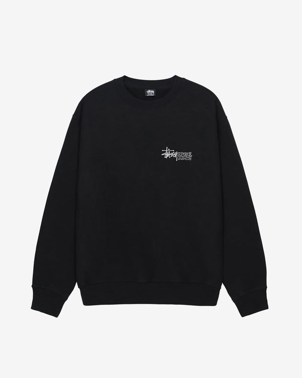 Stüssy - Men
s Superior Quality Crewneck - (Black)