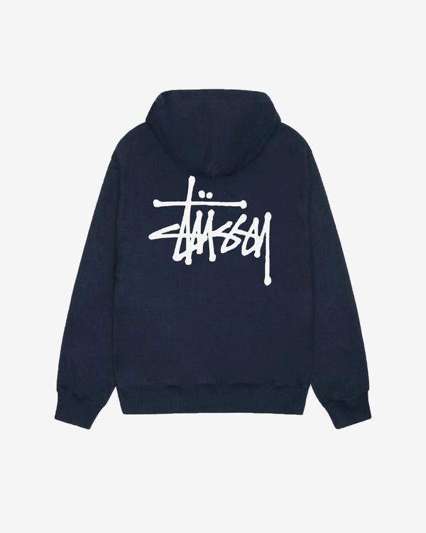 Stüssy - Men
s Basic Hoodie - (Navy)