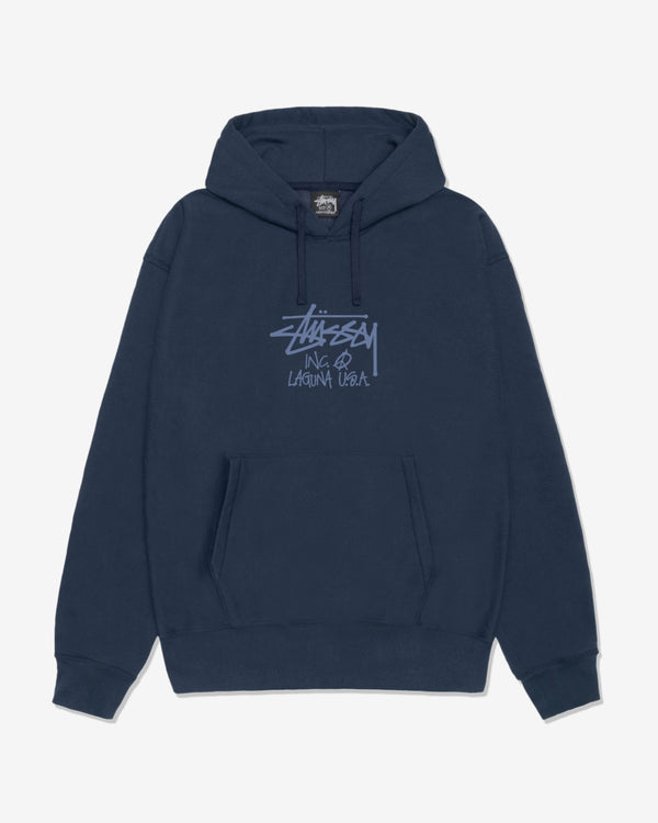 Stüssy - Men
s Laguna USA Hoodie - (Navy)