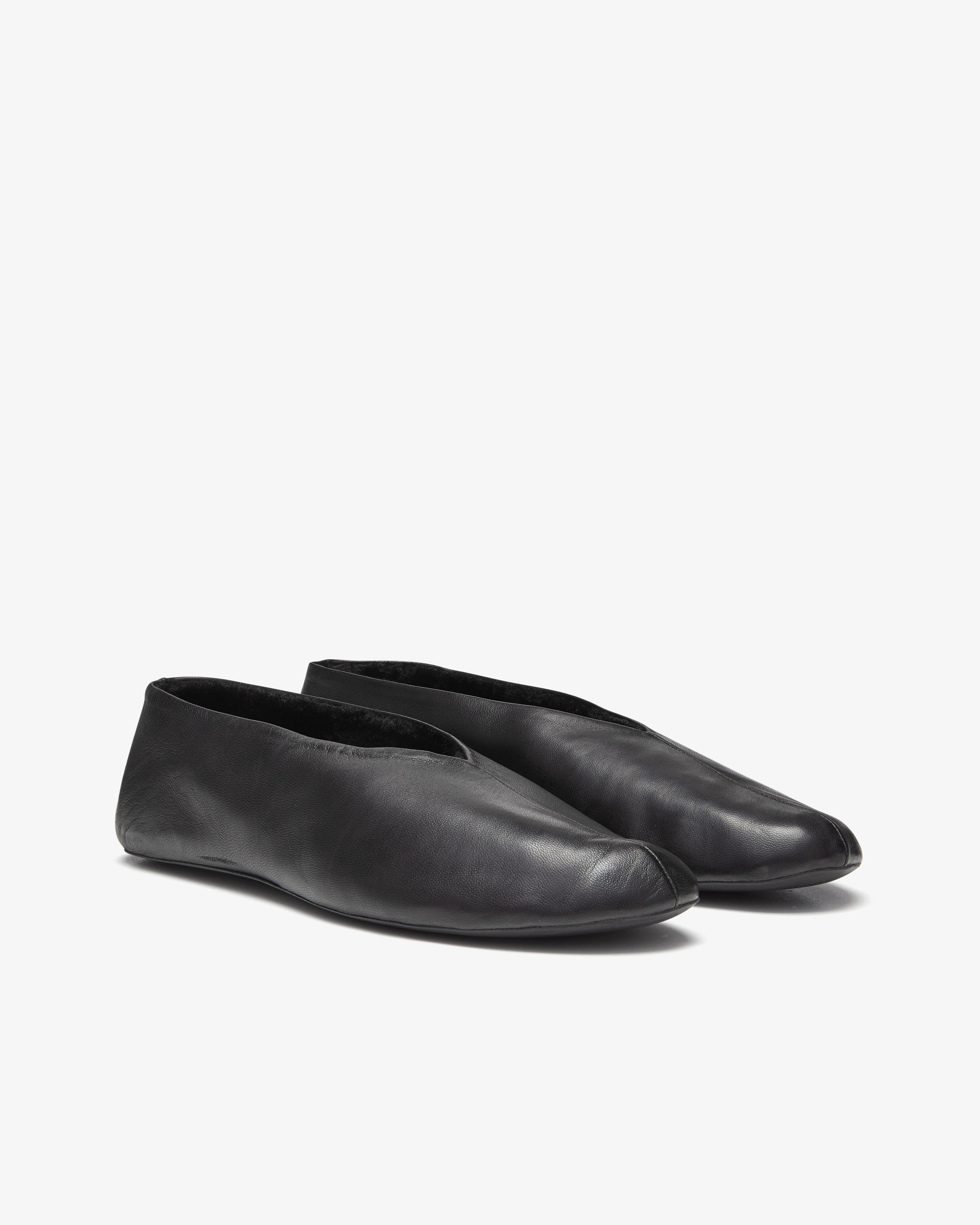 The Row - Women's Stella Slipper - (Black)