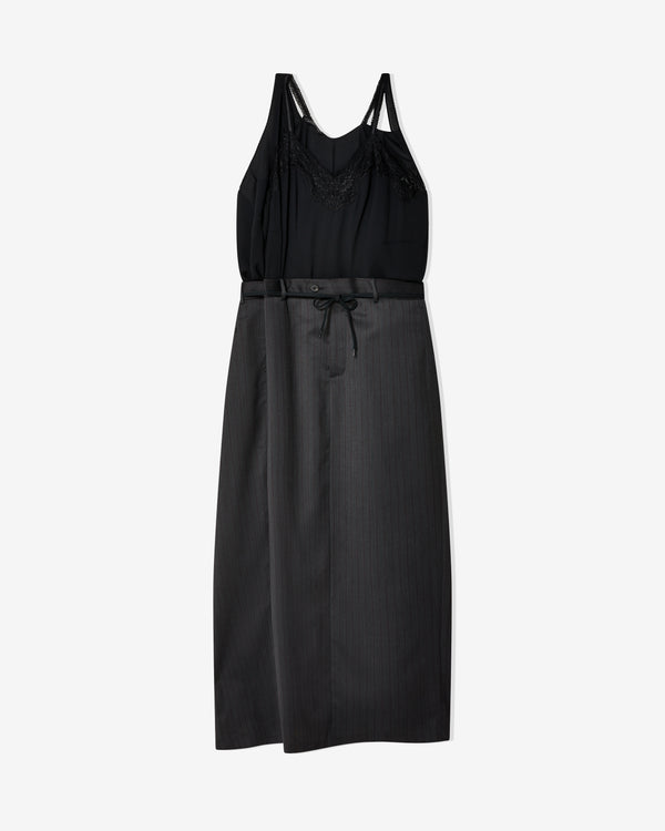 Balenciaga - Women
s Patched Slip Dress - (Black)