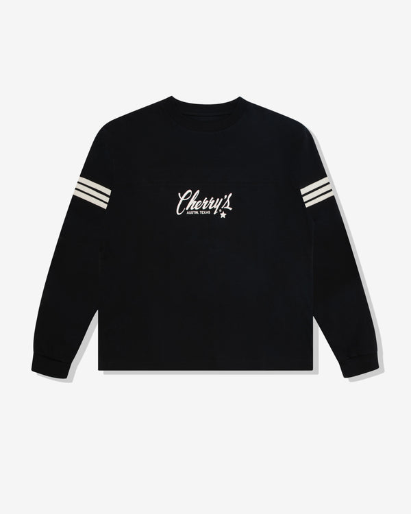 Cherry LA - Men
s Austin Stripe Long Sleeve T-Shirt - (Black)